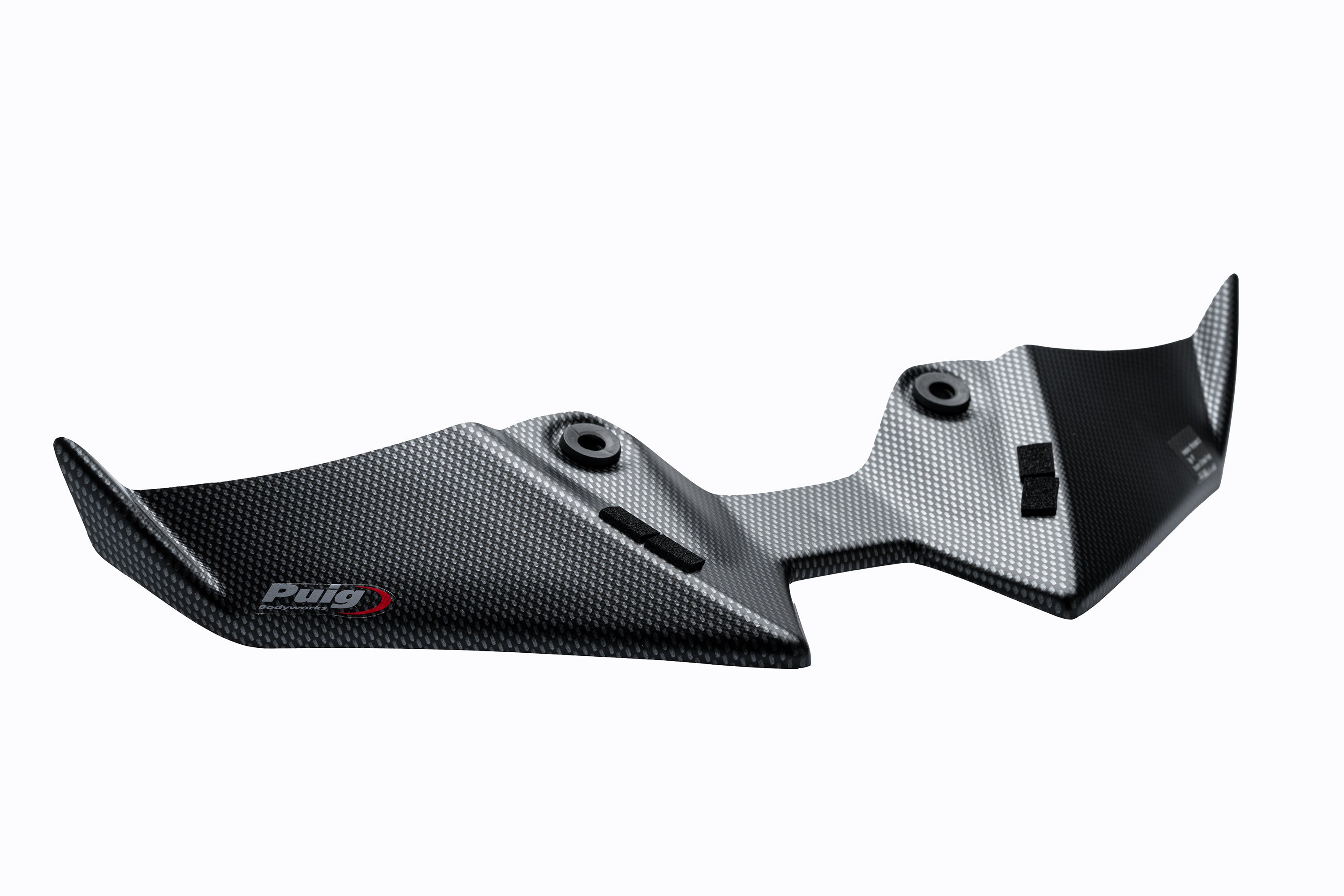 Puig Front Downforce Wings | Carbon Look | Kawasaki Z900/SE 2025>Current -   Pyramid Motorcycle Accessories