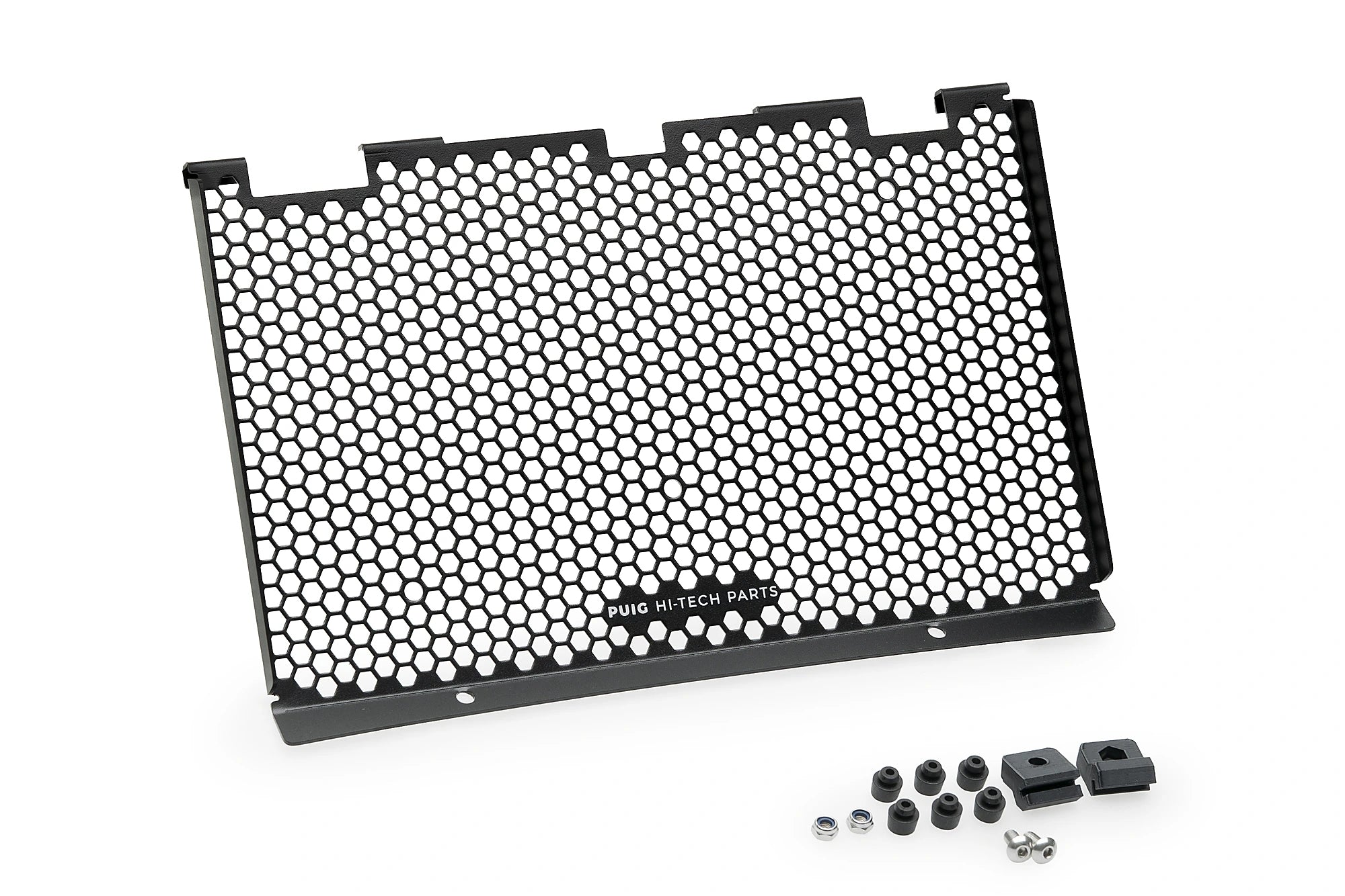Puig Radiator Guard | Black | Honda NC 750 X 2025>Current -   Pyramid Motorcycle Accessories