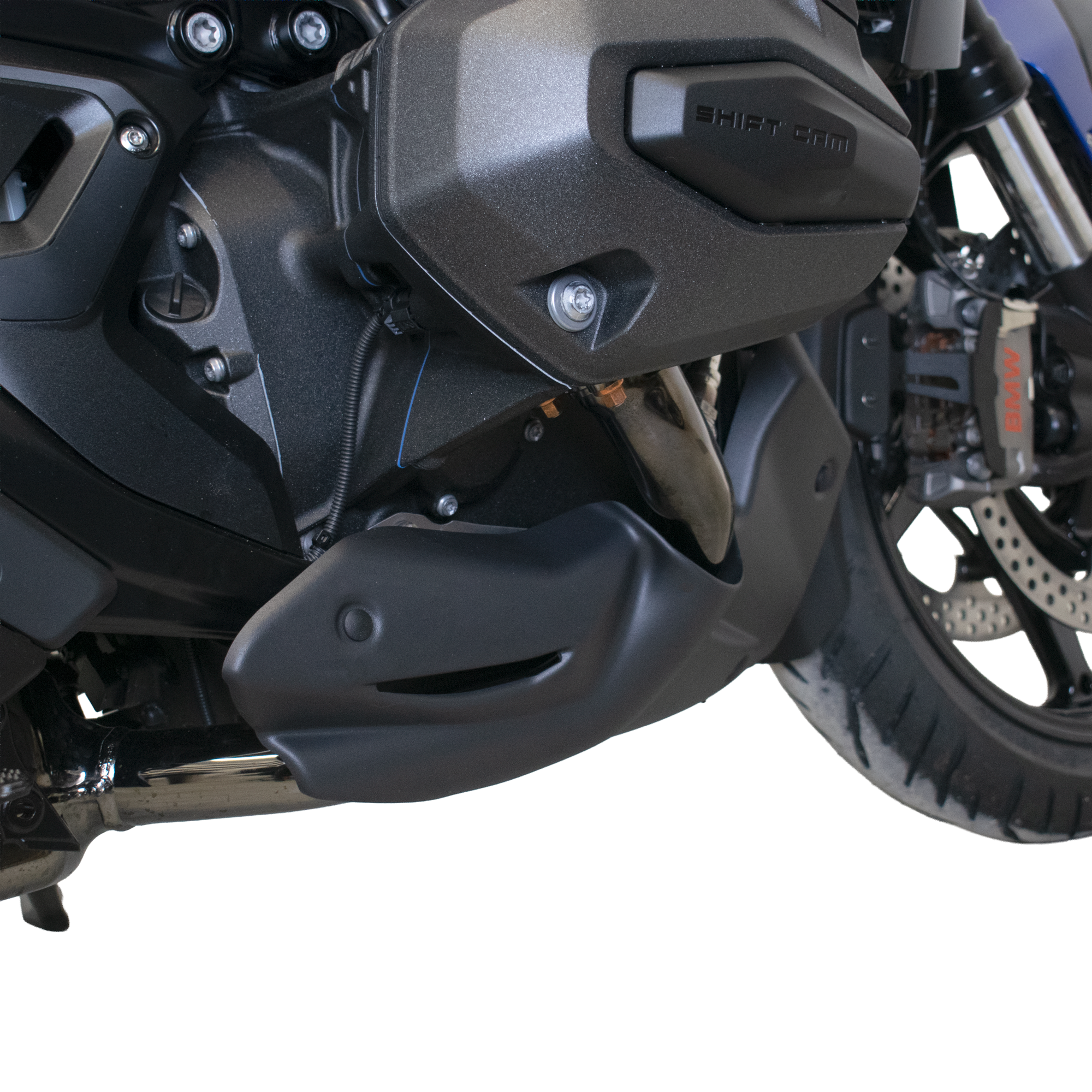 Pyramid Belly Pan | Light White | BMW R 1300 R 2025>Current -   Pyramid Motorcycle Accessories