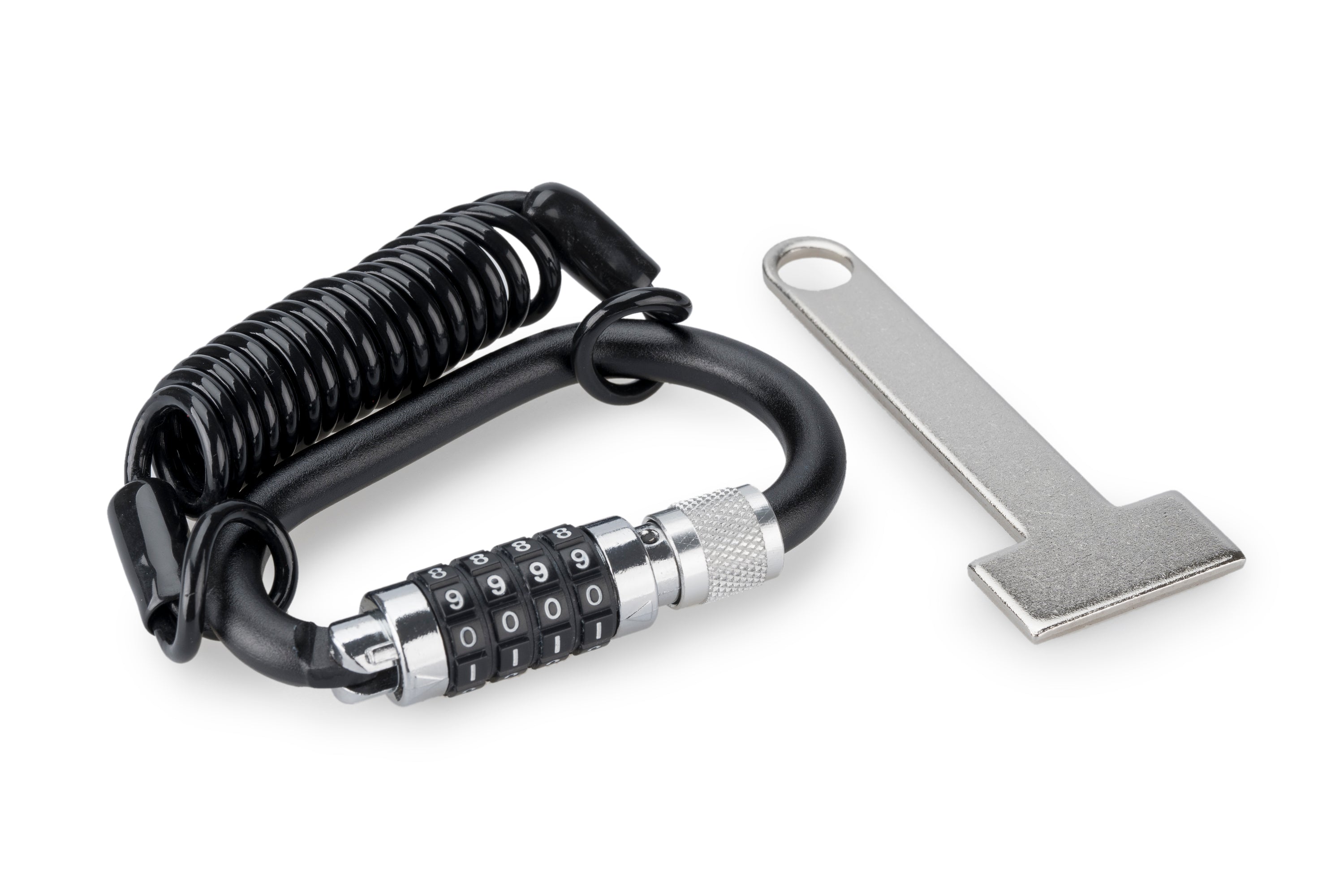 Puig Helmet Lock | Black -   Pyramid Motorcycle Accessories