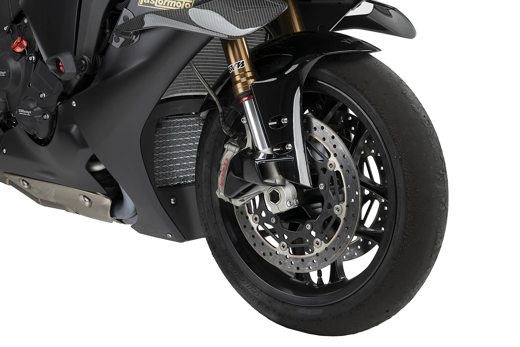 Puig Brake Duct | Gloss Black | Yamaha YZF-R1 2025>2026 -   Pyramid Motorcycle Accessories