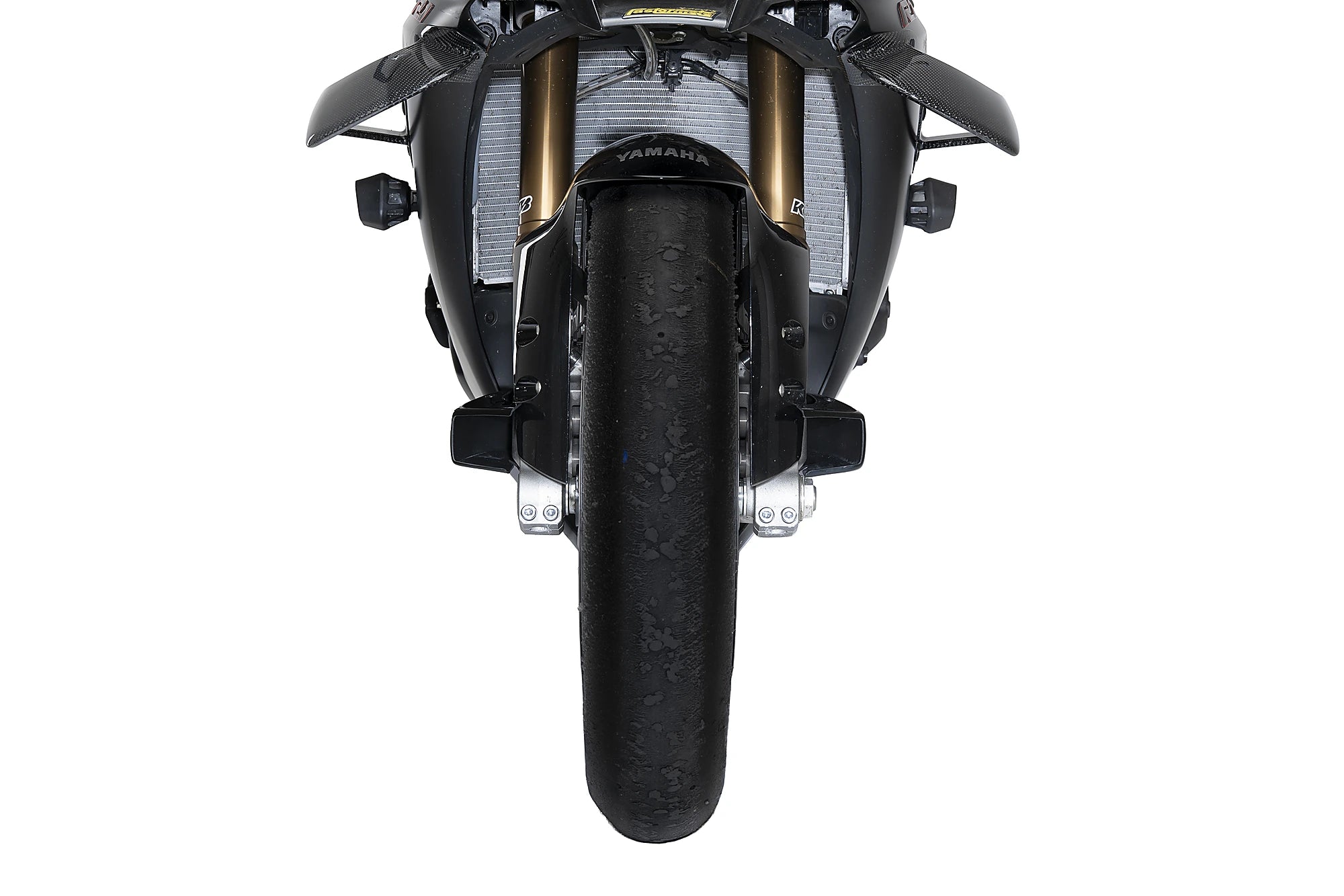 Puig Brake Duct | Gloss Black | Yamaha YZF-R1 2025>2026 -   Pyramid Motorcycle Accessories