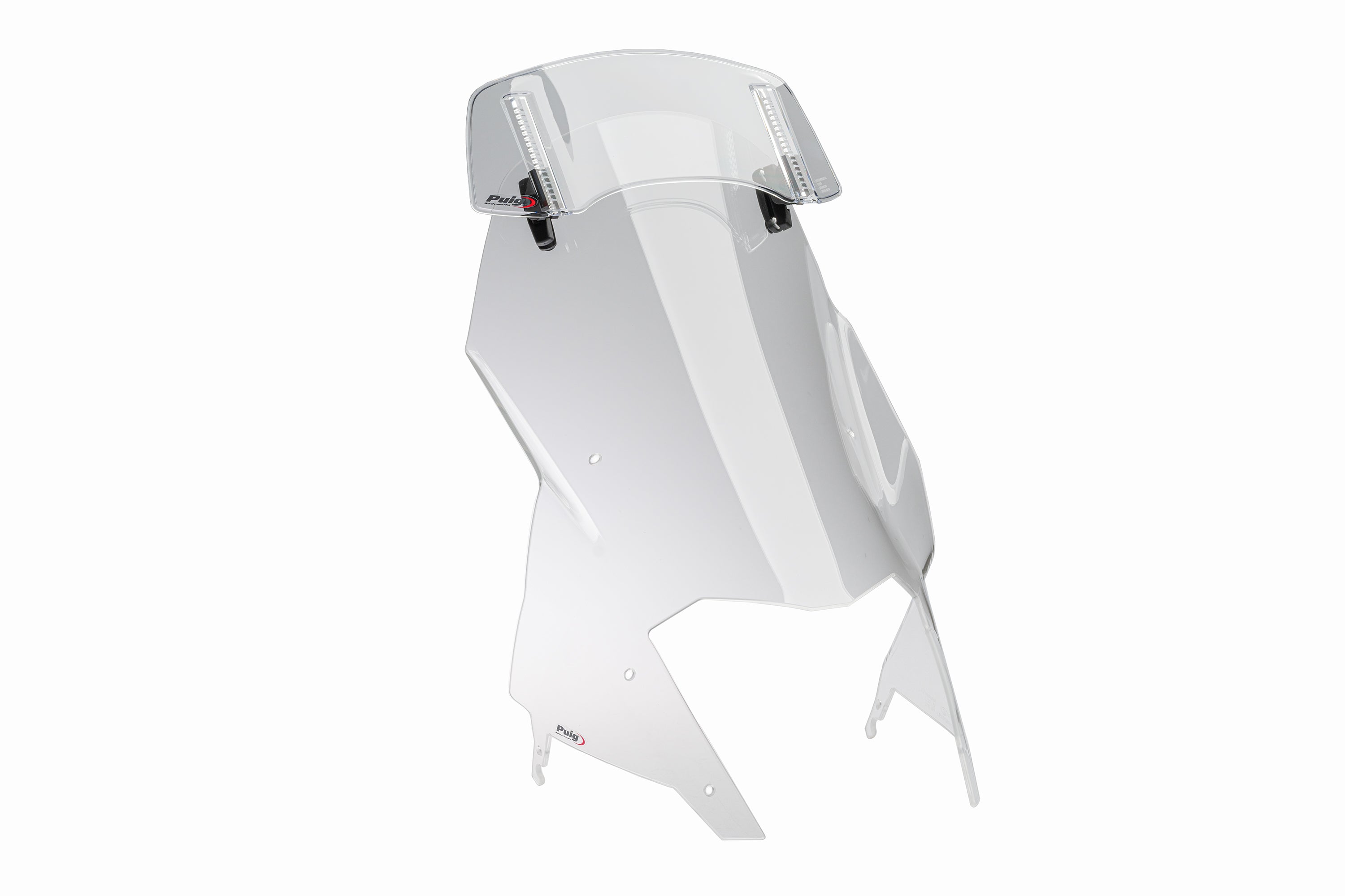 Puig Touring Screen with Visor | Clear | Yamaha Tenere 700 2025>Current -   Pyramid Motorcycle Accessories