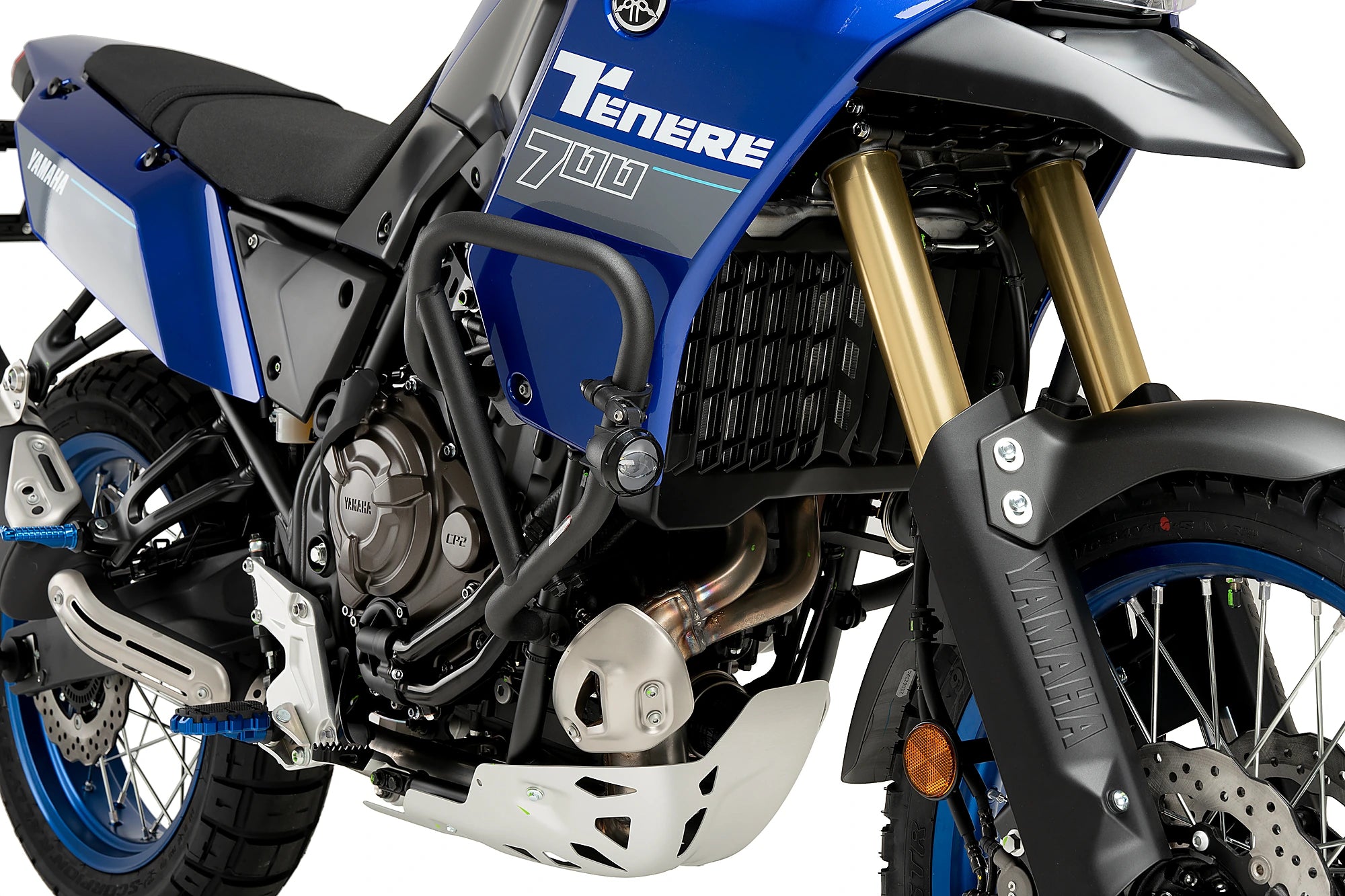 Puig Engine guards | Black | Yamaha Tenere 700 inc. Rally Edition 2025>Current -   Pyramid Motorcycle Accessories