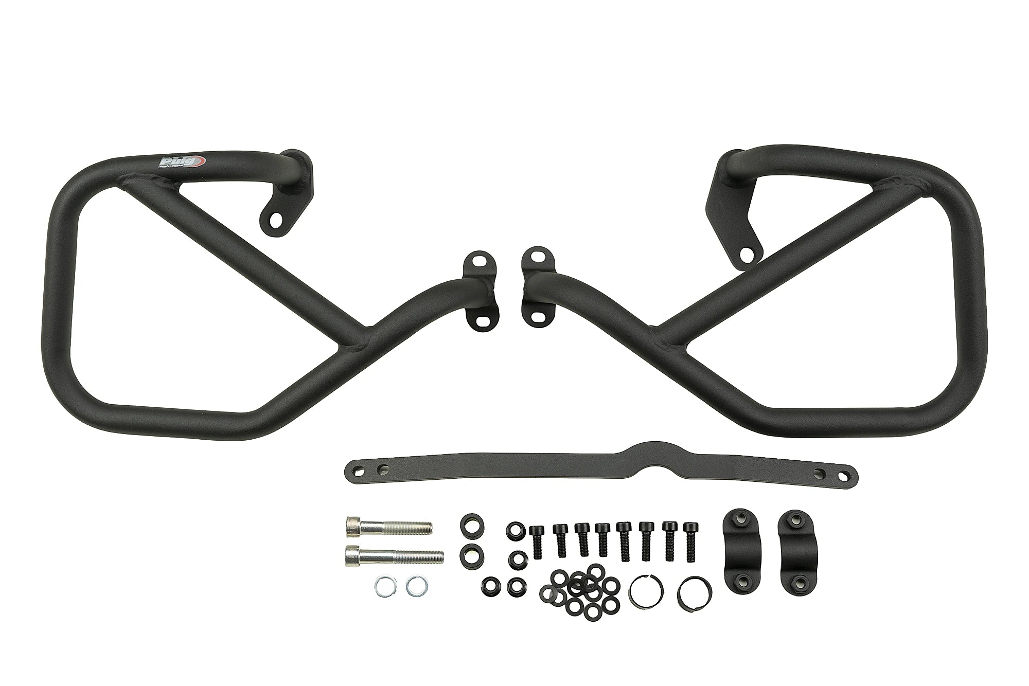 Puig Engine guards | Black | Yamaha Tenere 700 inc. Rally Edition 2025>Current -   Pyramid Motorcycle Accessories