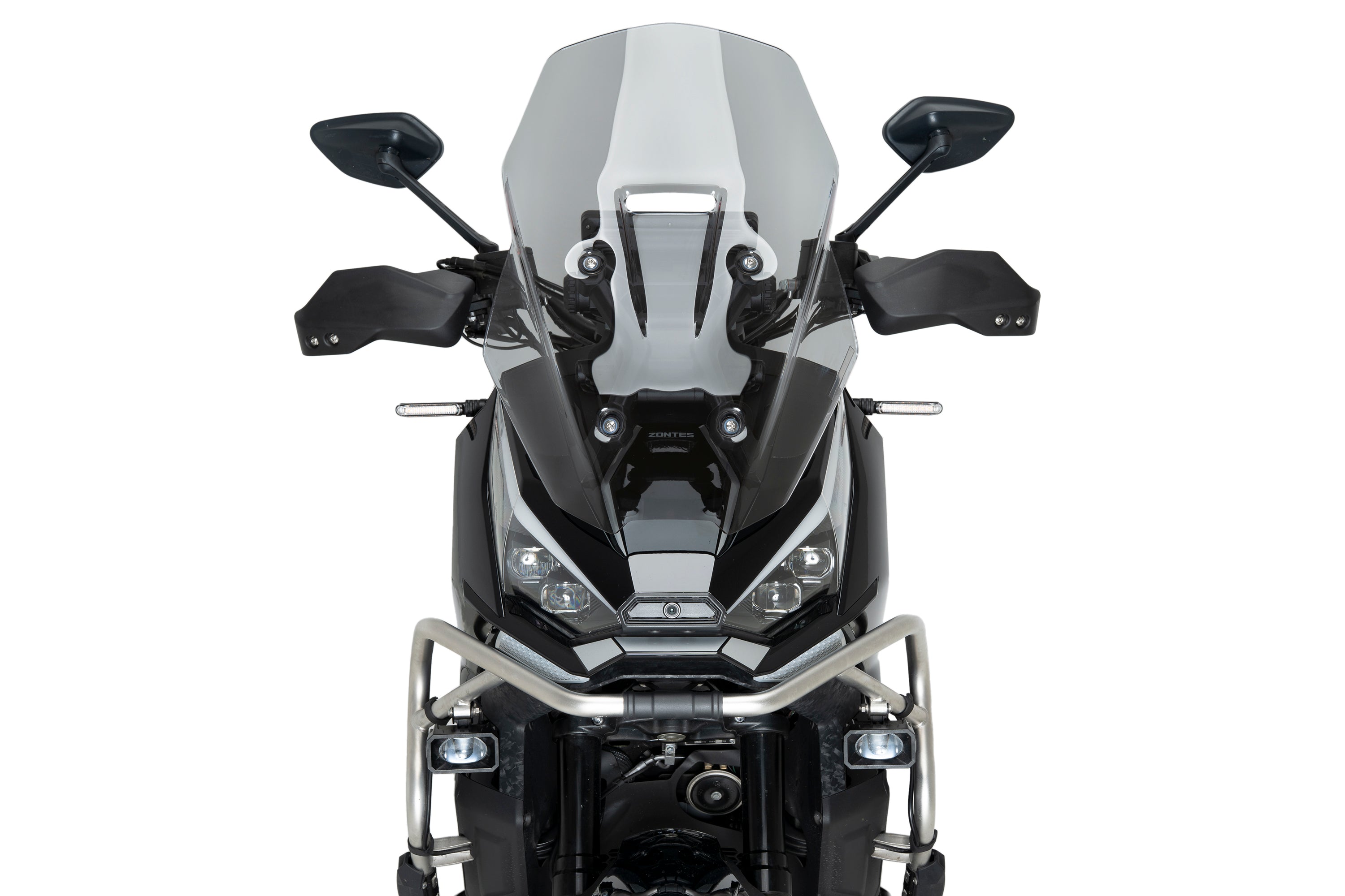 Puig Touring Screen | Light Smoke | Zontes ZT368T-G 2025>Current -   Pyramid Motorcycle Accessories