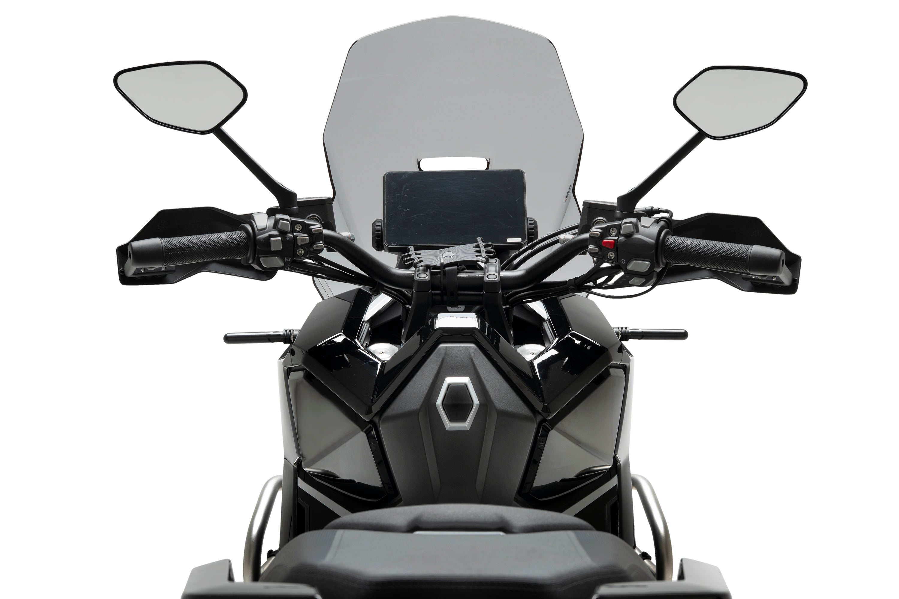 Puig Touring Screen | Light Smoke | Zontes ZT368T-G 2025>Current -   Pyramid Motorcycle Accessories