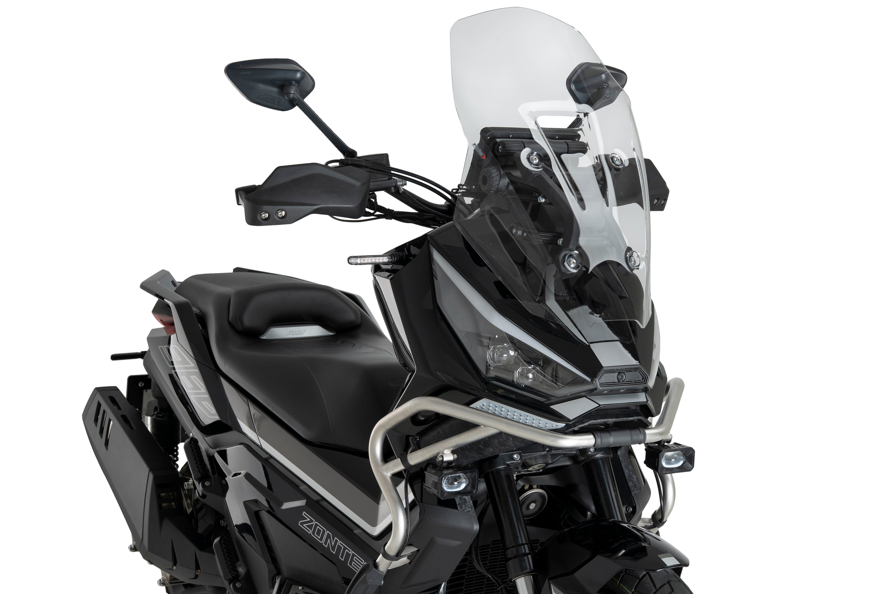 Puig Touring Screen | Clear | Zontes ZT368T-G 2025>Current -   Pyramid Motorcycle Accessories