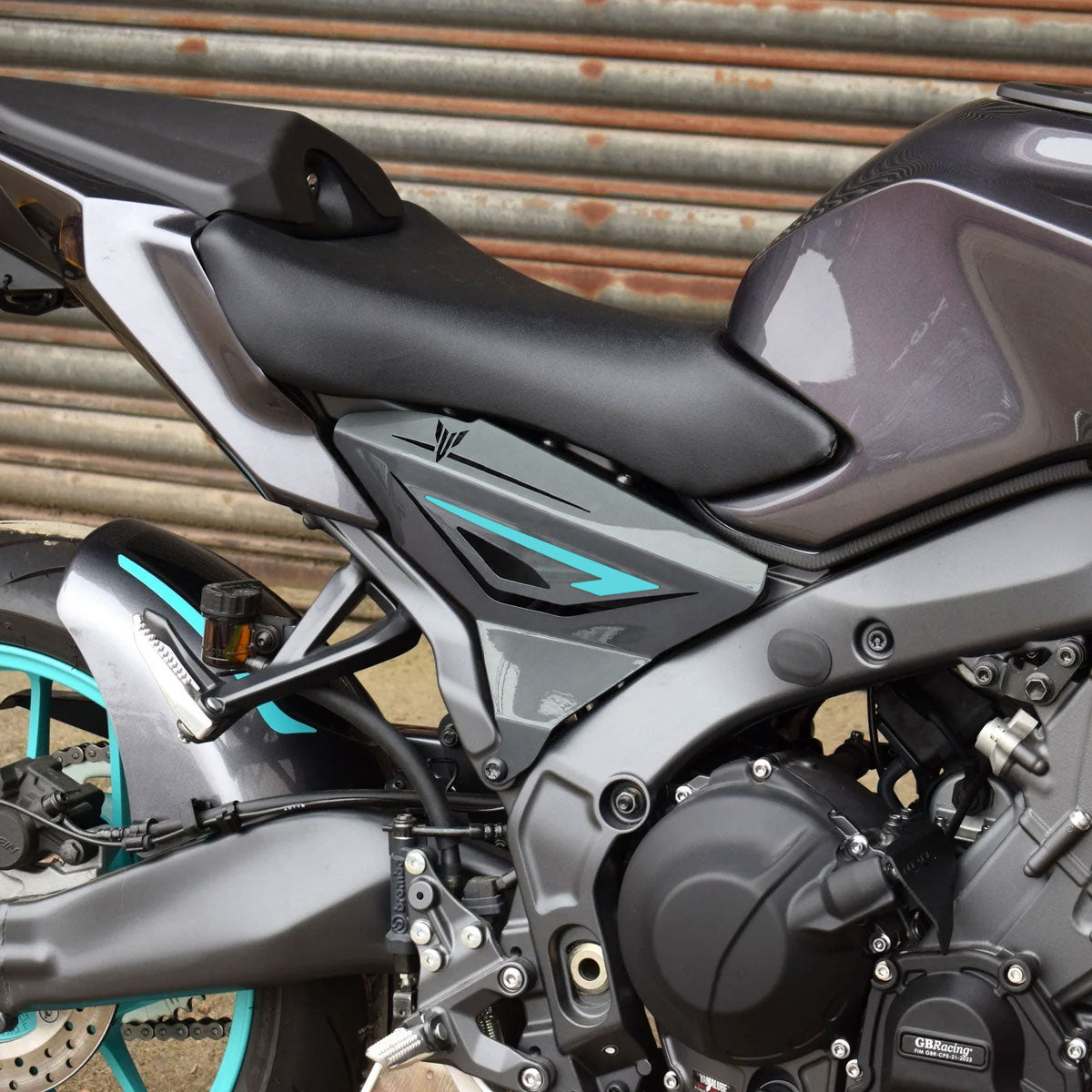 Pyramid Infill Panels | Midnight Cyan | Yamaha MT-09 2024>Current