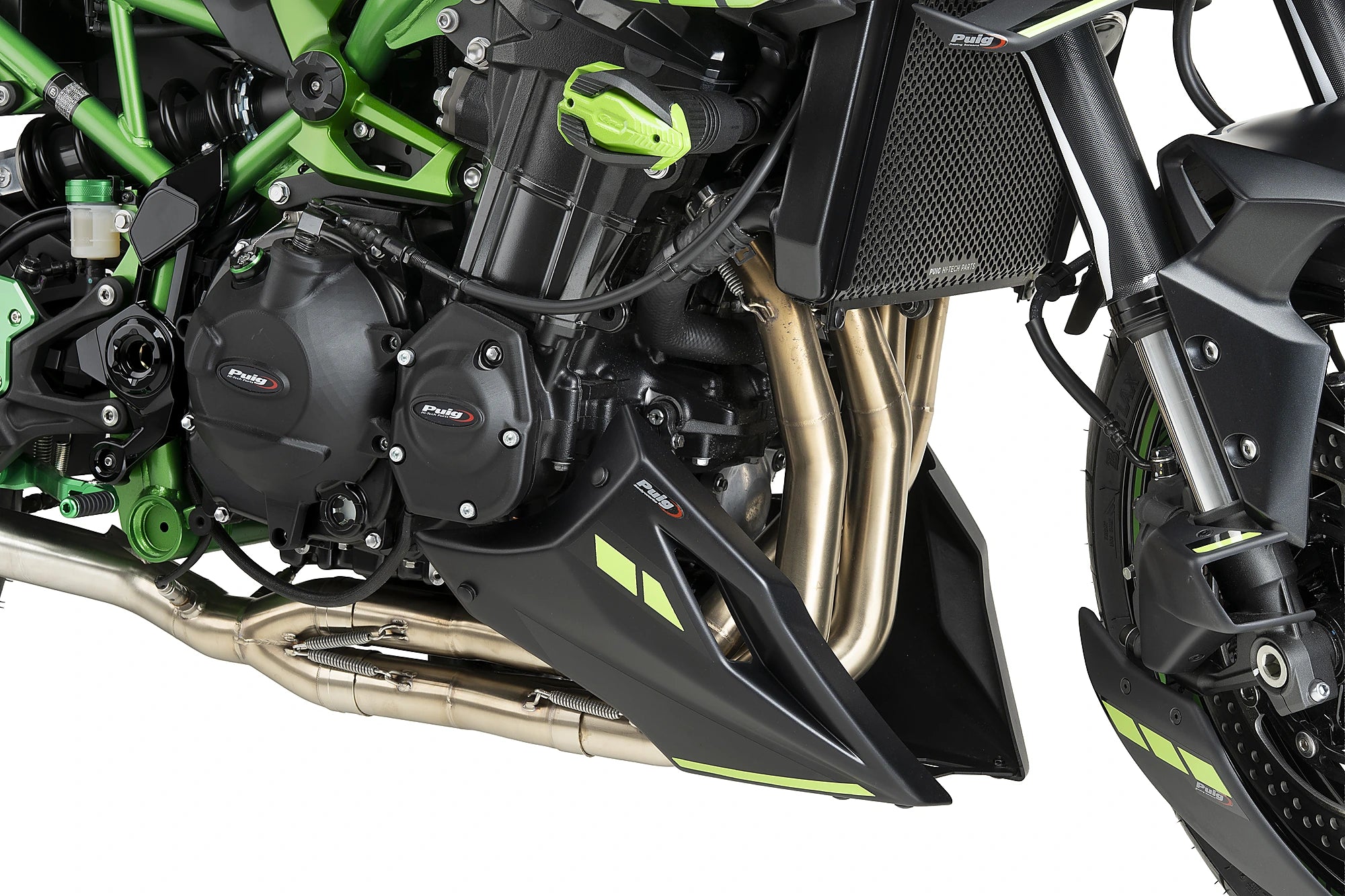 Puig Engine Protective Covers - Black