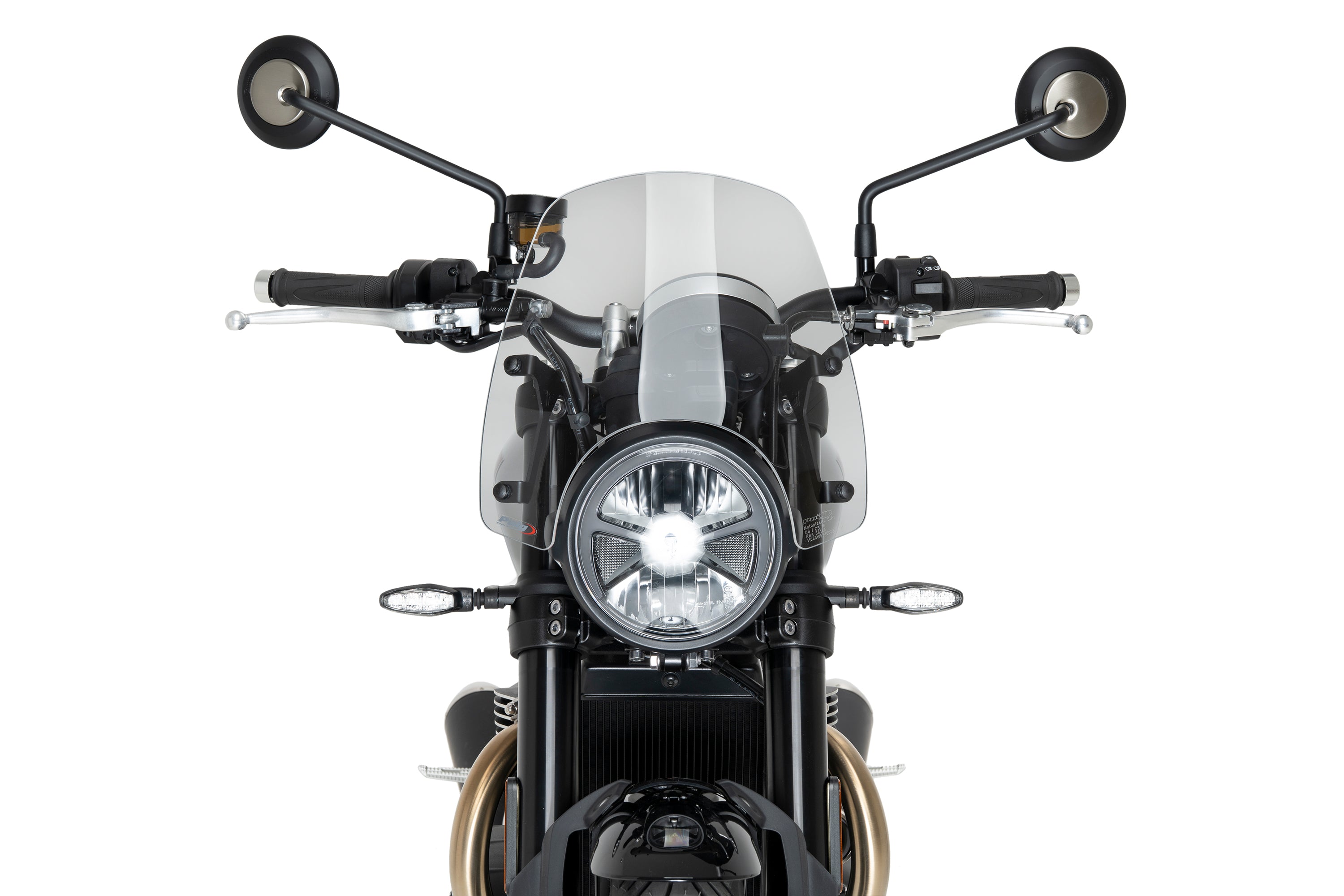 Puig Sport Screen | Clear | Triumph Speed Twin 900 / 1200 / 1200 RS -   Pyramid Motorcycle Accessories