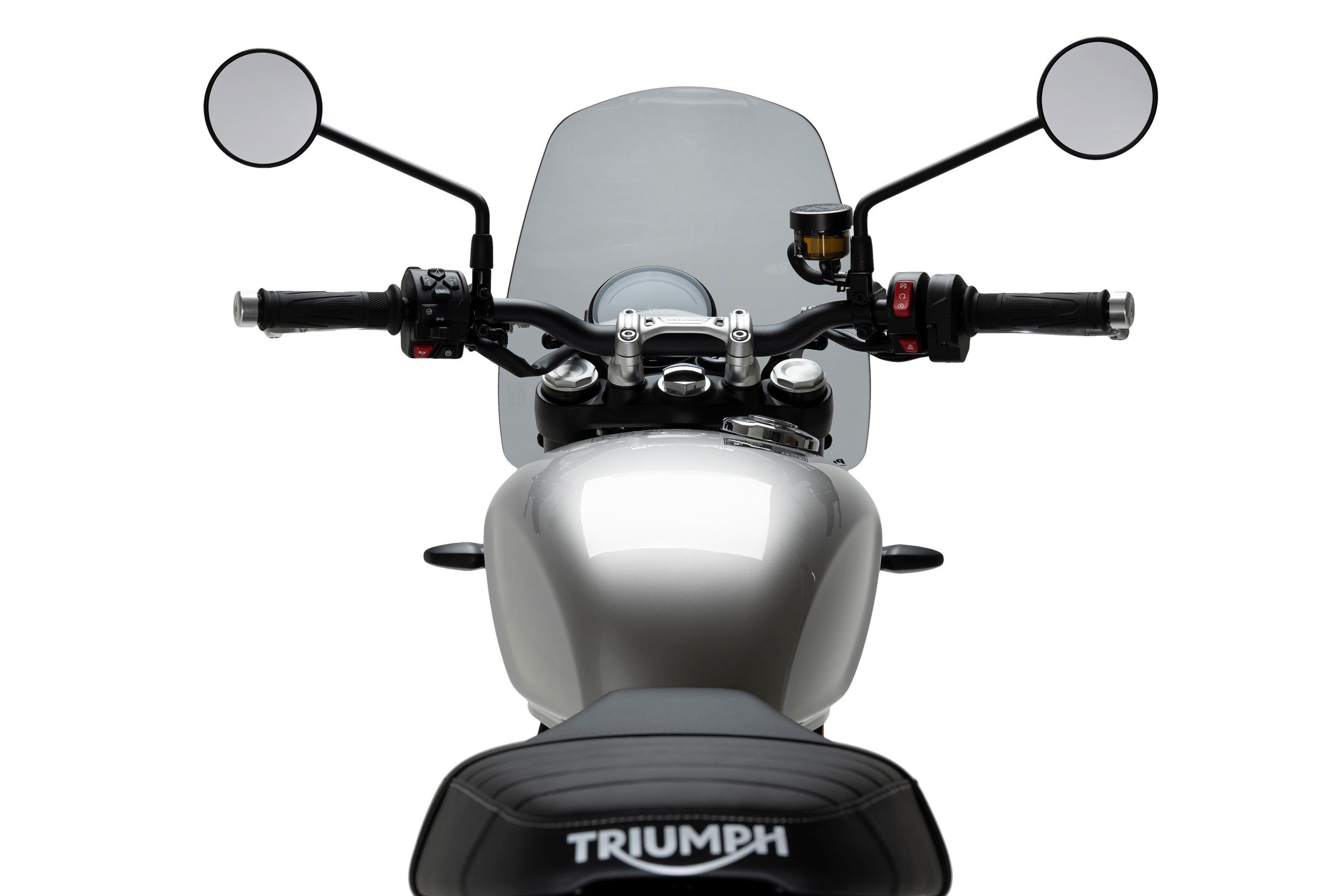 Puig Touring Screen | Light Smoke | Triumph Speed Twin 900 / 1200 / 1200 RS -   Pyramid Motorcycle Accessories