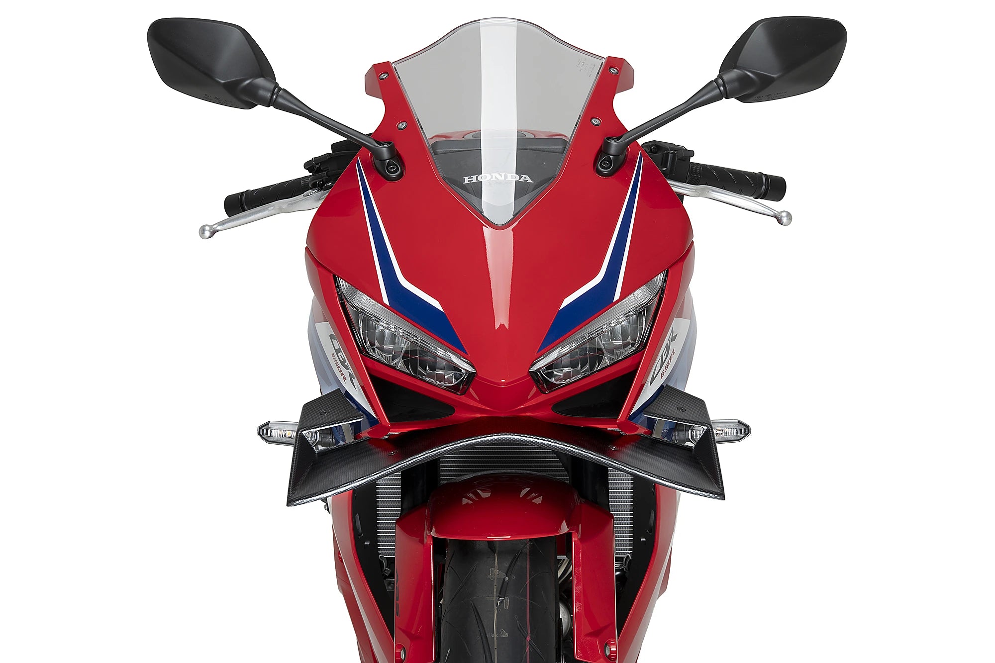 Puig GP Front Wing | Carbon Look | Honda CBR 650 R 2024>Current -   Pyramid Motorcycle Accessories