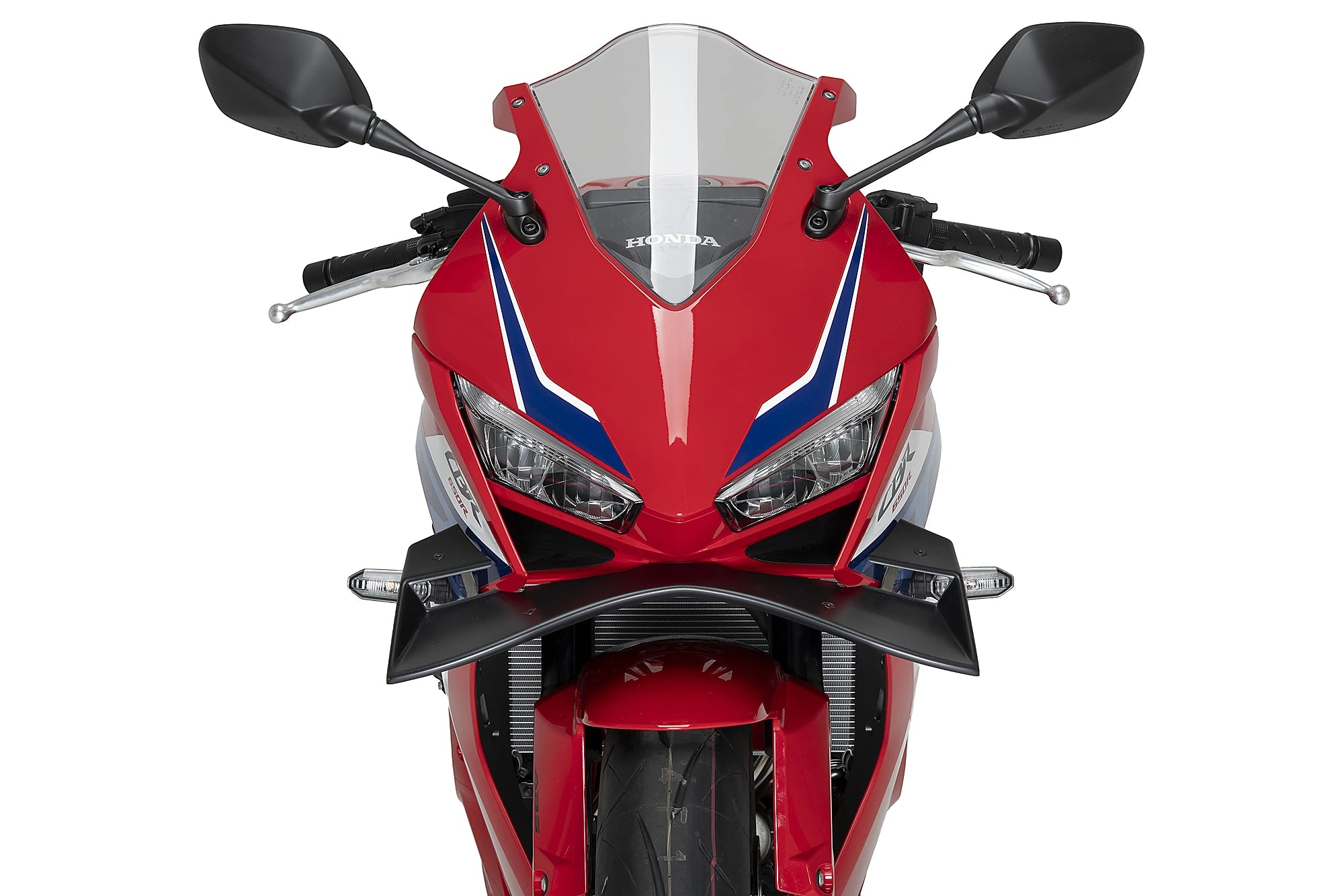 Puig GP Front Wing | Matte Black | Honda CBR 650 R 2024>Current -   Pyramid Motorcycle Accessories
