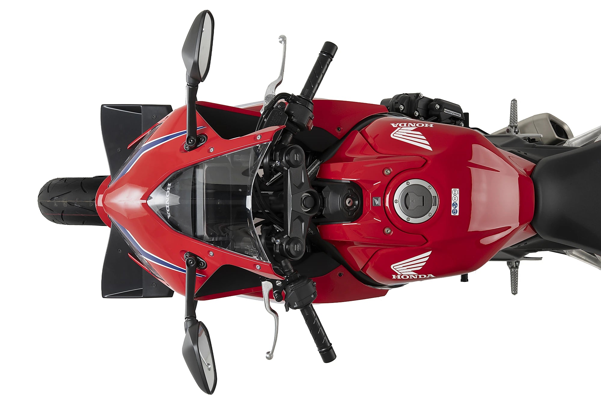 Puig GP Front Wing | Matte Black | Honda CBR 650 R 2024>Current -   Pyramid Motorcycle Accessories
