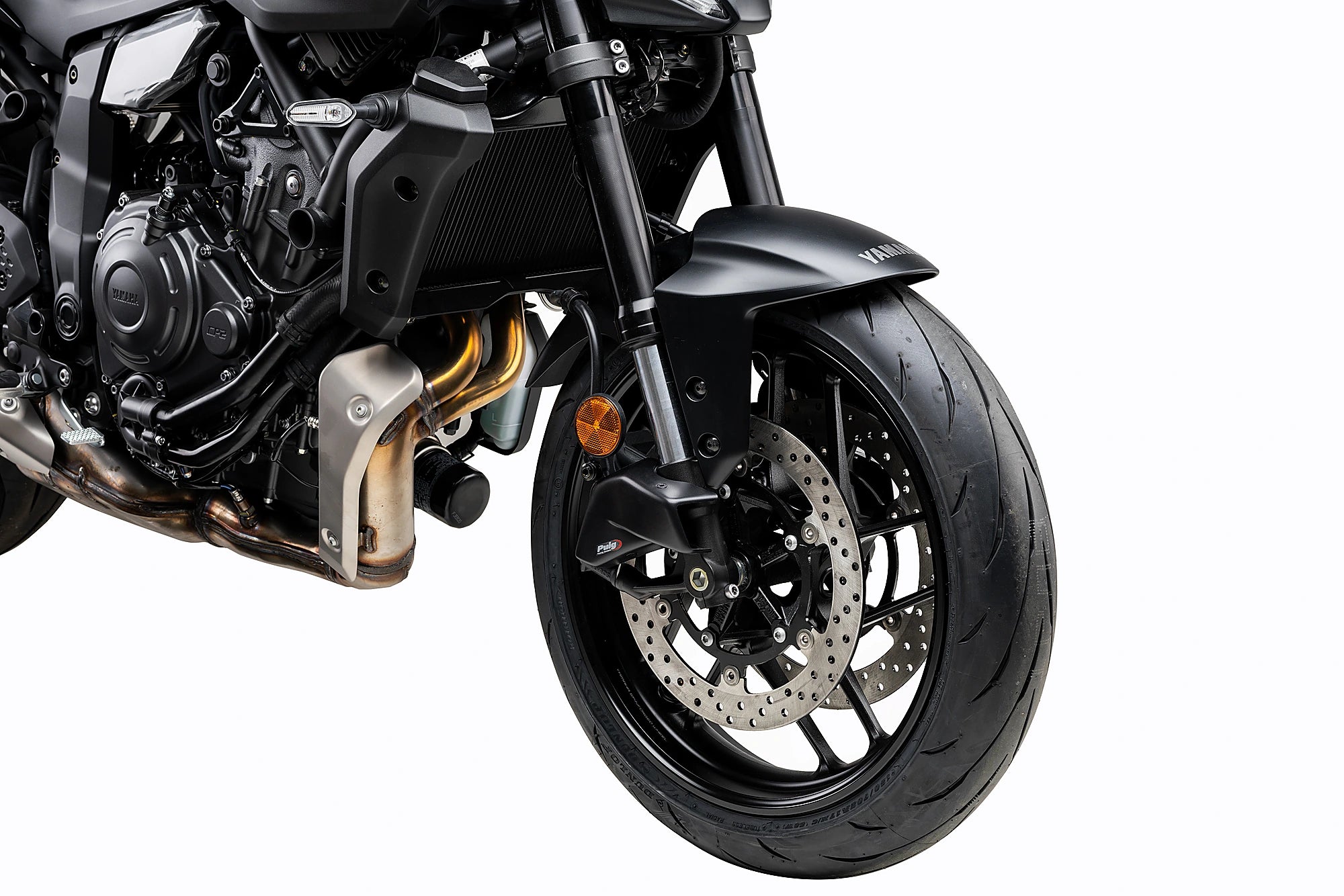 Puig Brake Ducts | Matte Black | Yamaha MT-07 2025>Current -   Pyramid Motorcycle Accessories