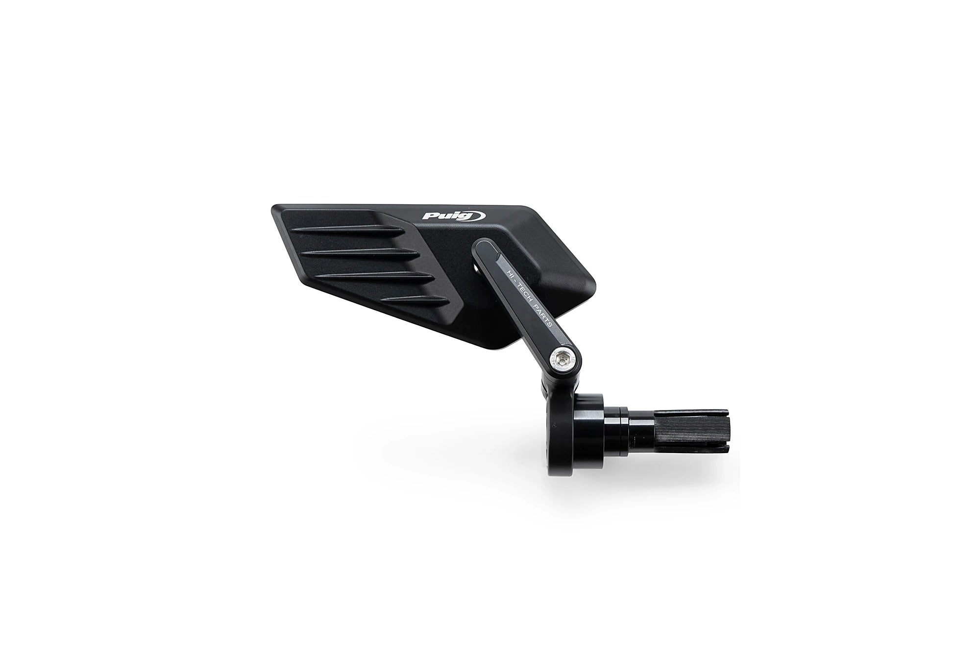 Puig Bladed Bar End Mirror - Right | Black -   Pyramid Motorcycle Accessories