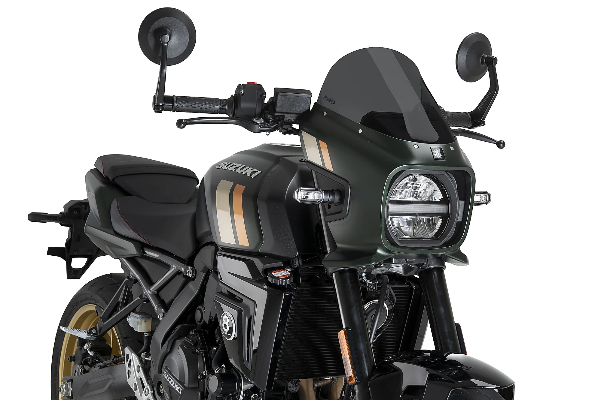 Puig Touring Screen | Dark Smoke | Suzuki GSX-8TT 2025>Current -   Pyramid Motorcycle Accessories