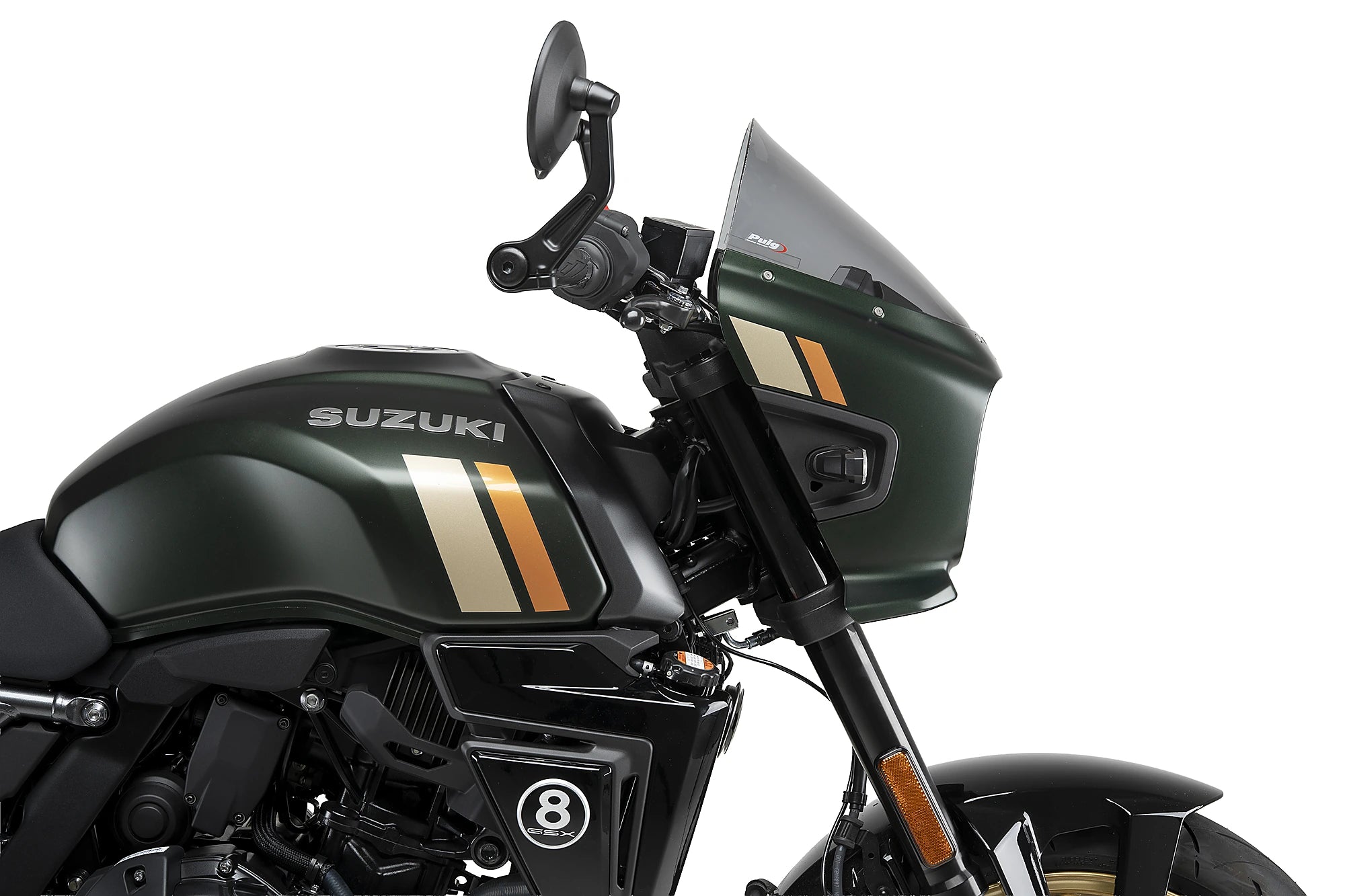 Puig Touring Screen | Light Smoke | Suzuki GSX-8TT 2025>Current -   Pyramid Motorcycle Accessories