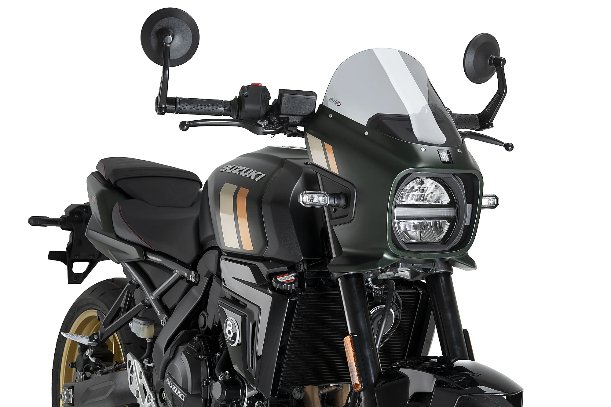 Puig Touring Screen | Light Smoke | Suzuki GSX-8TT 2025>Current -   Pyramid Motorcycle Accessories