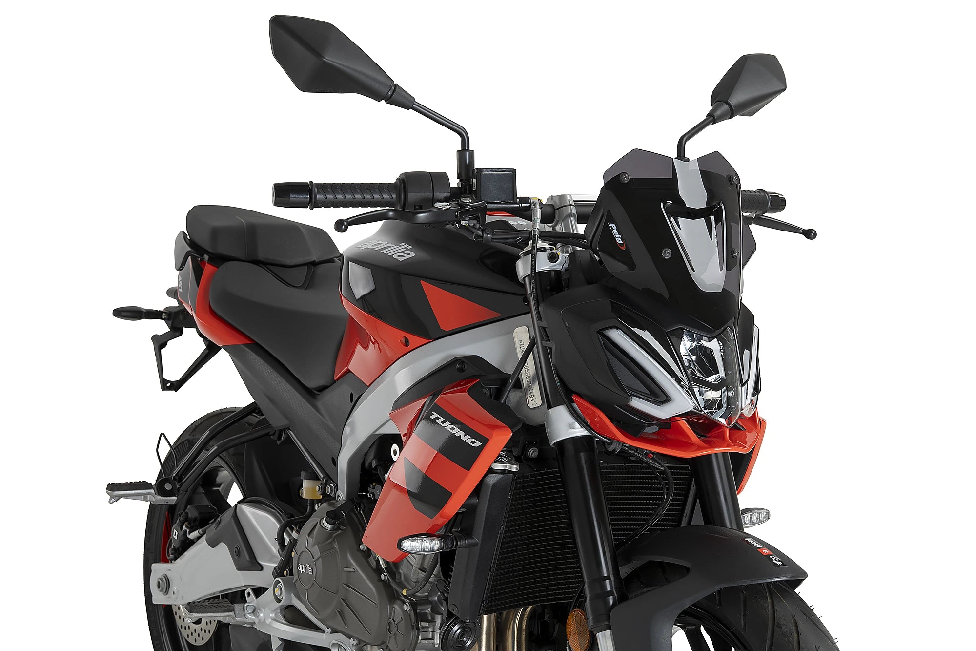 Puig Sport Screen | Dark Smoke | Aprilia Tuono 457 2025>Current -   Pyramid Motorcycle Accessories