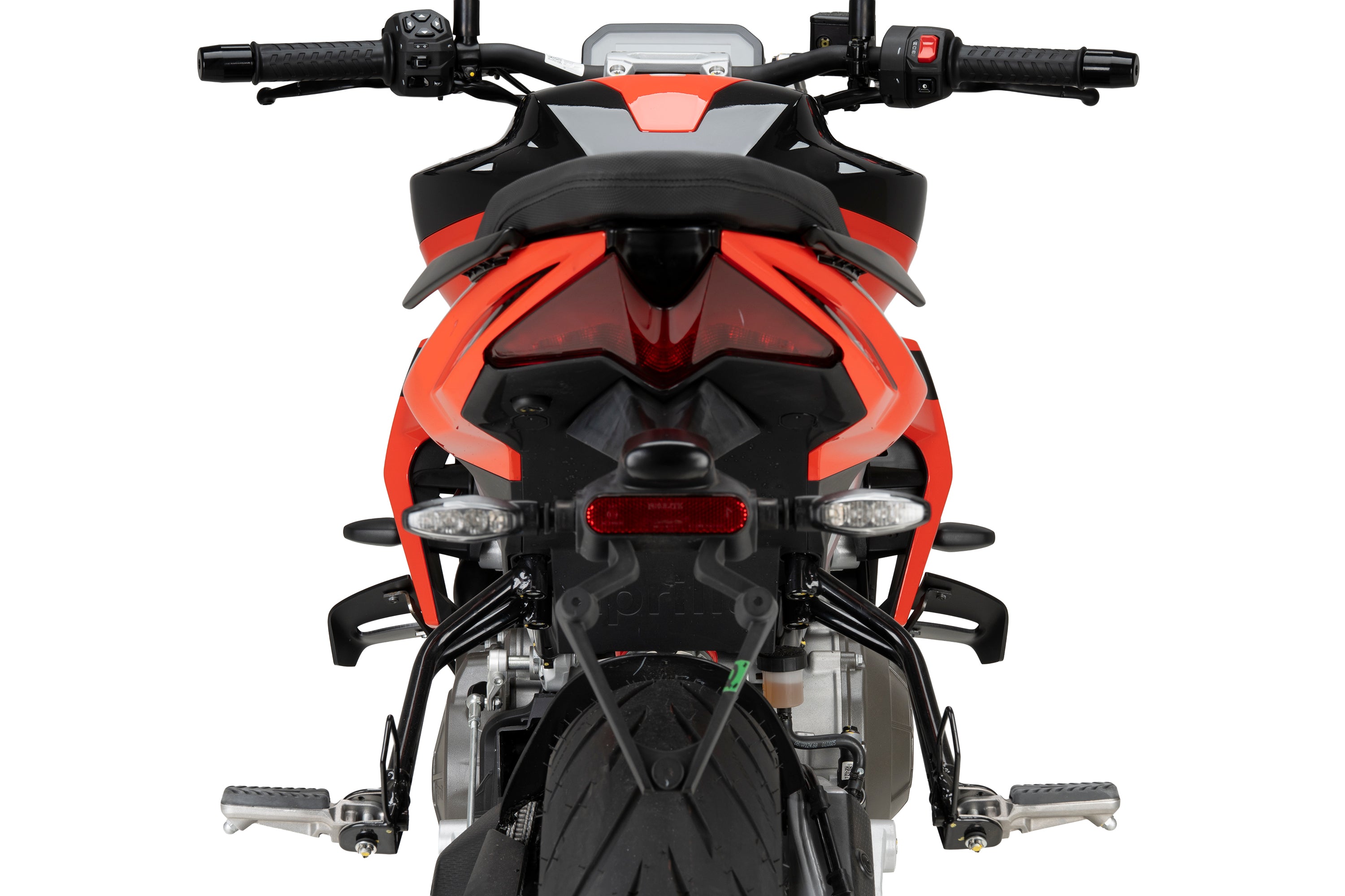 Puig D12 Side Wings | Matte Black | Aprilia Tuono 457 2025>2026 -   Pyramid Motorcycle Accessories