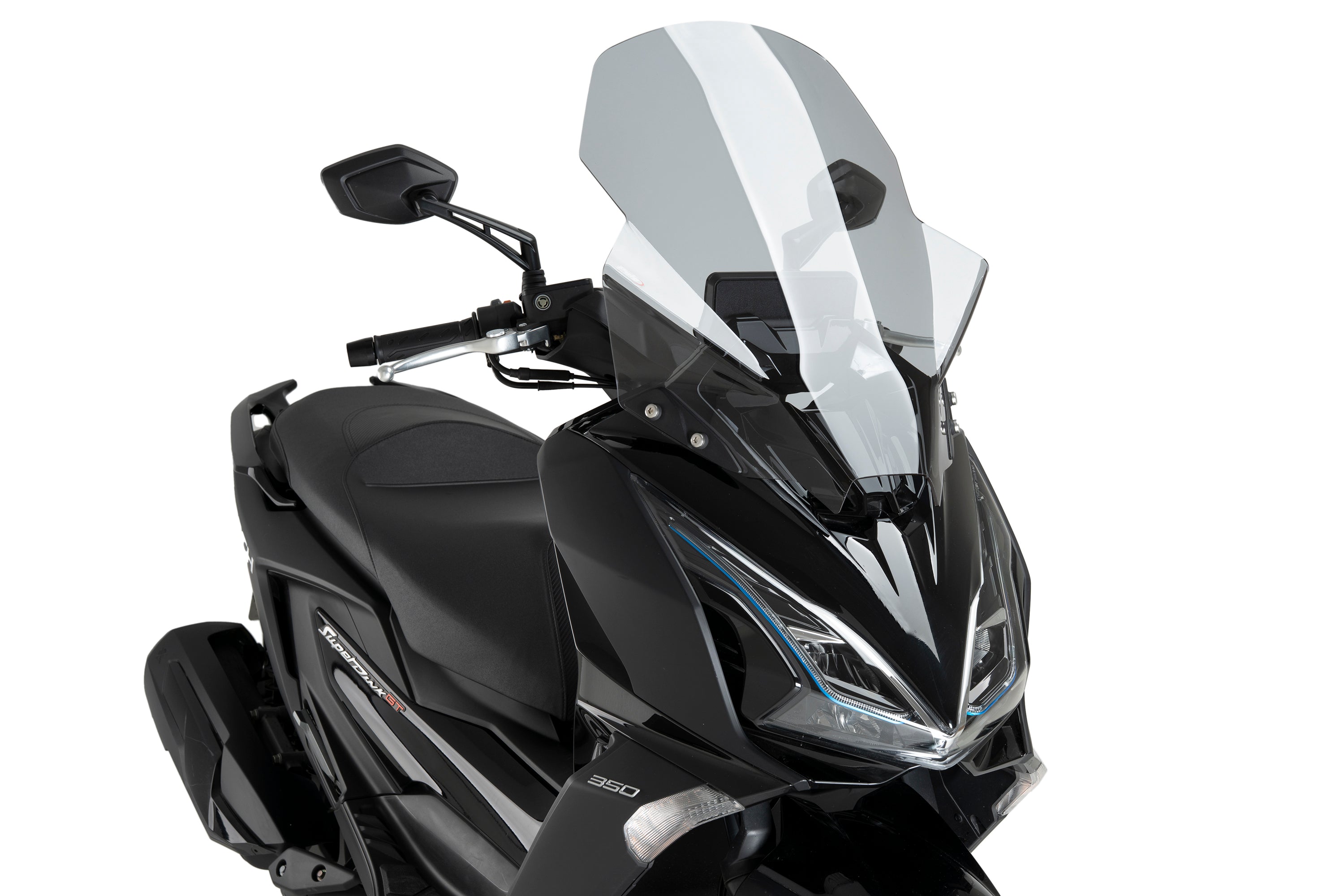 Puig Touring Screen | Light Smoke | Kymco Super Dink GT 125/350 2025>Current -   Pyramid Motorcycle Accessories