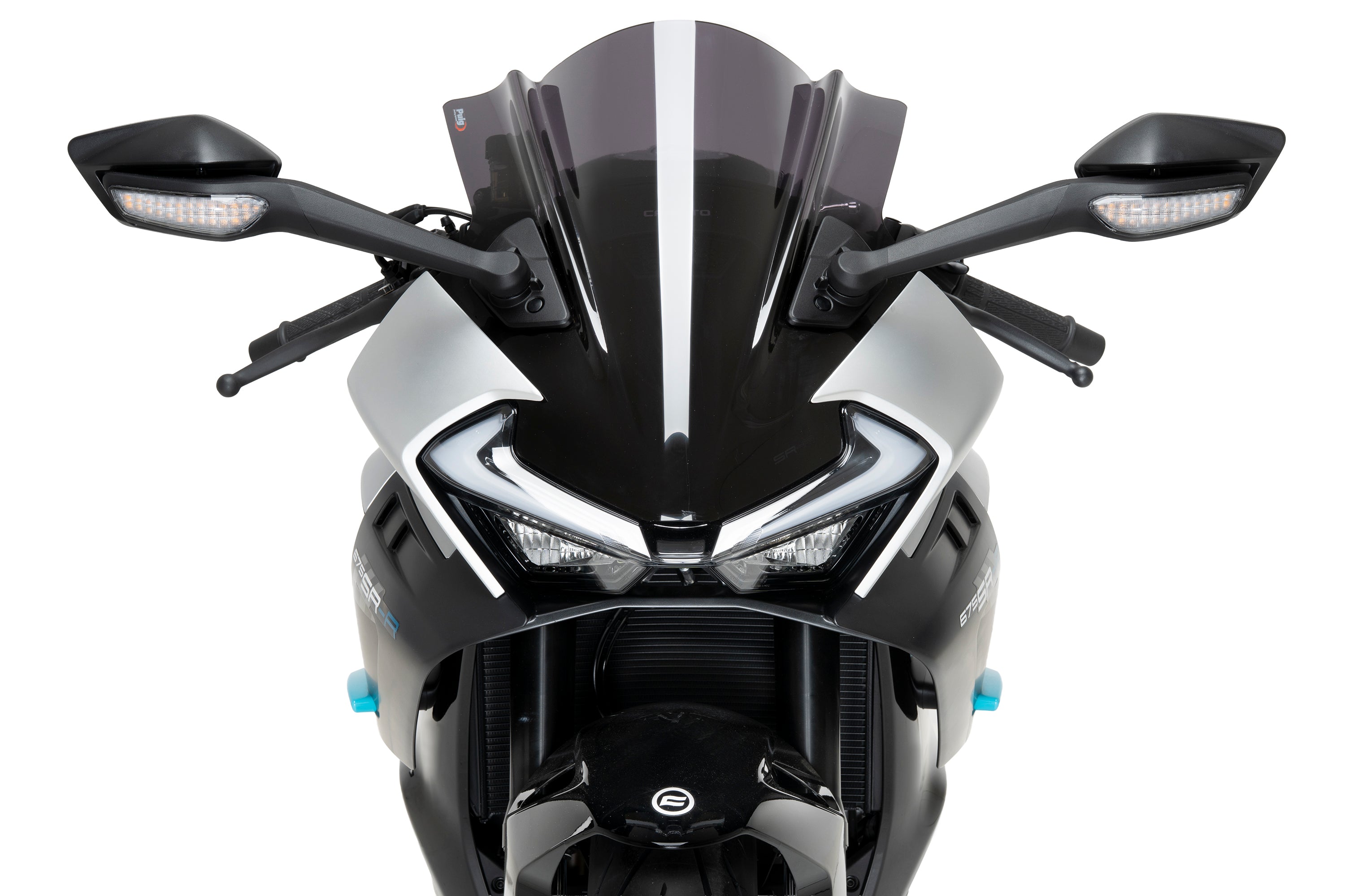 Puig Z-Racing Screen | Dark Smoke | CFMoto 675SR-R 2025>Current -   Pyramid Motorcycle Accessories