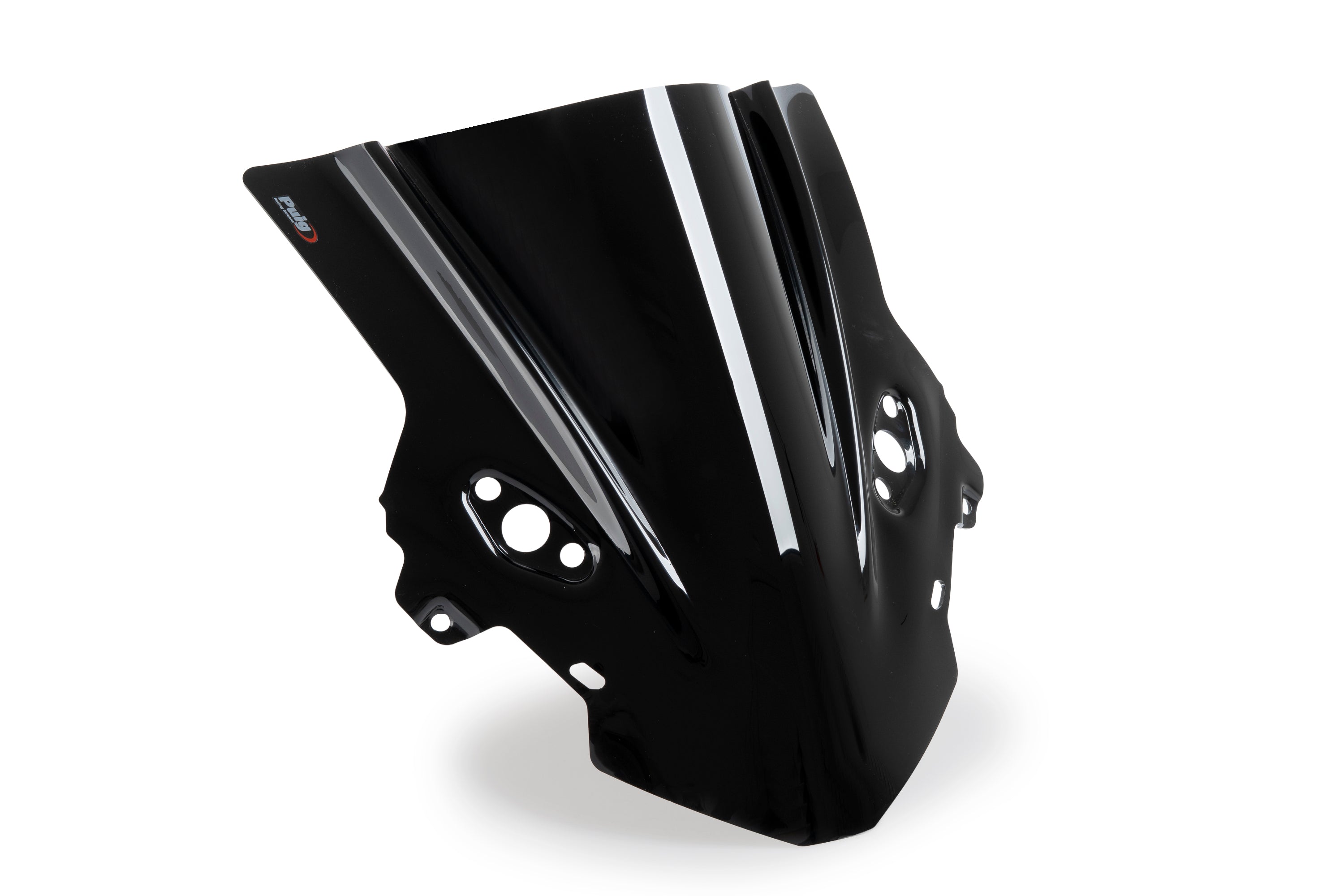 Puig Z-Racing Screen | Black (Opaque) | CFMoto 675SR-R 2025>Current -   Pyramid Motorcycle Accessories