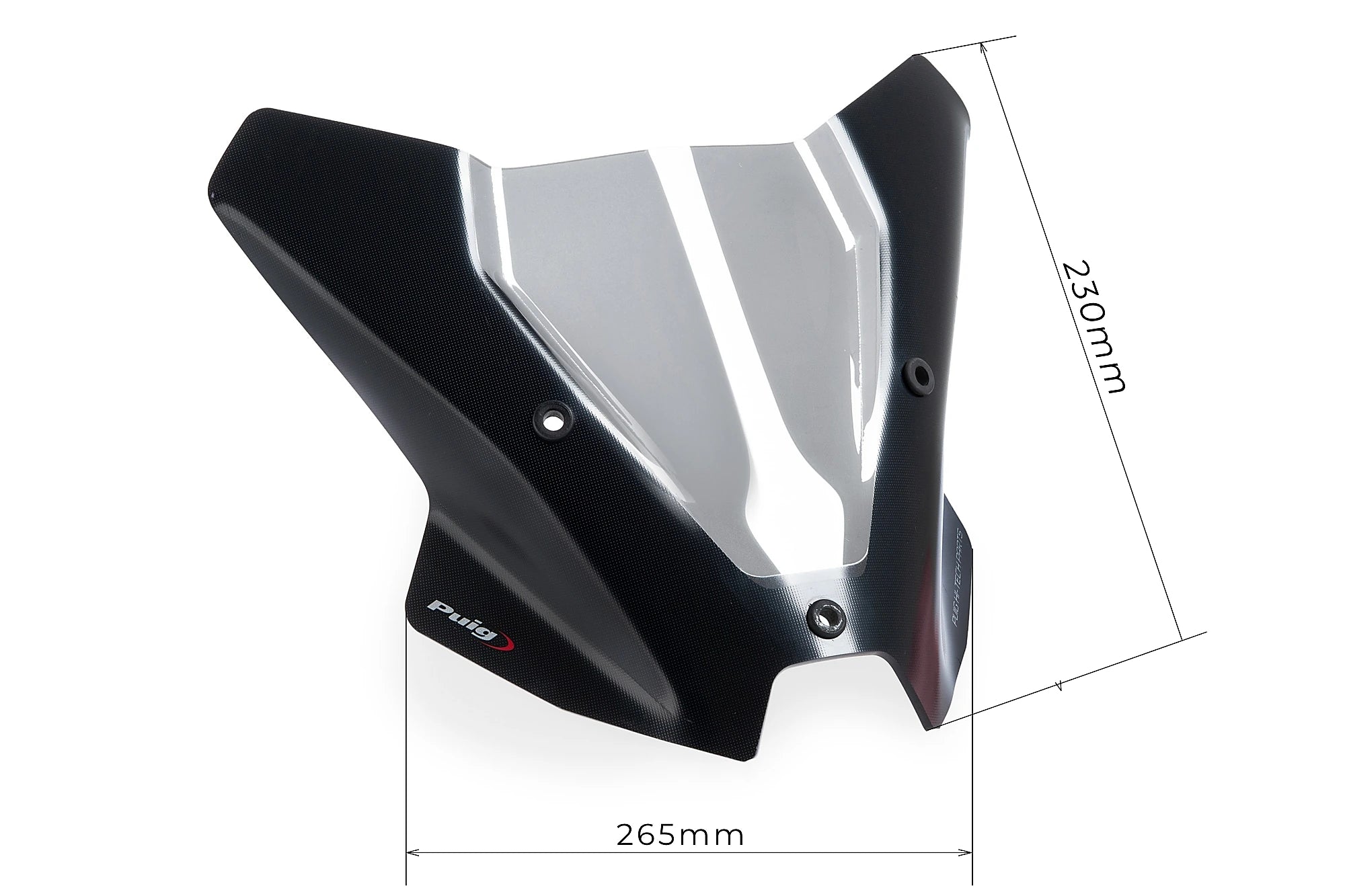 Puig Sport Screen | Light Smoke | Ducati Streetfighter V2/V2 S 2025>Current -   Pyramid Motorcycle Accessories