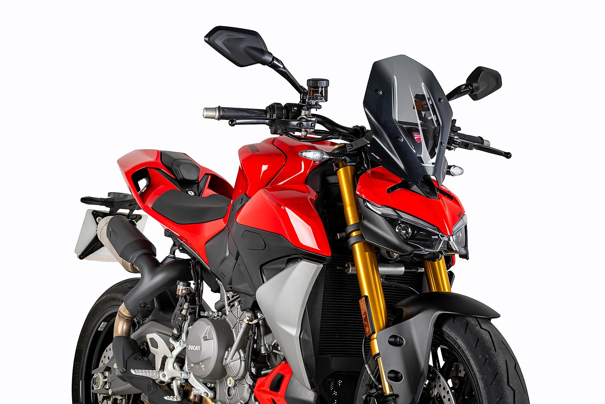Puig Touring Screen | Light Smoke | Ducati Streetfighter V2/V2 S 2025>Current -   Pyramid Motorcycle Accessories