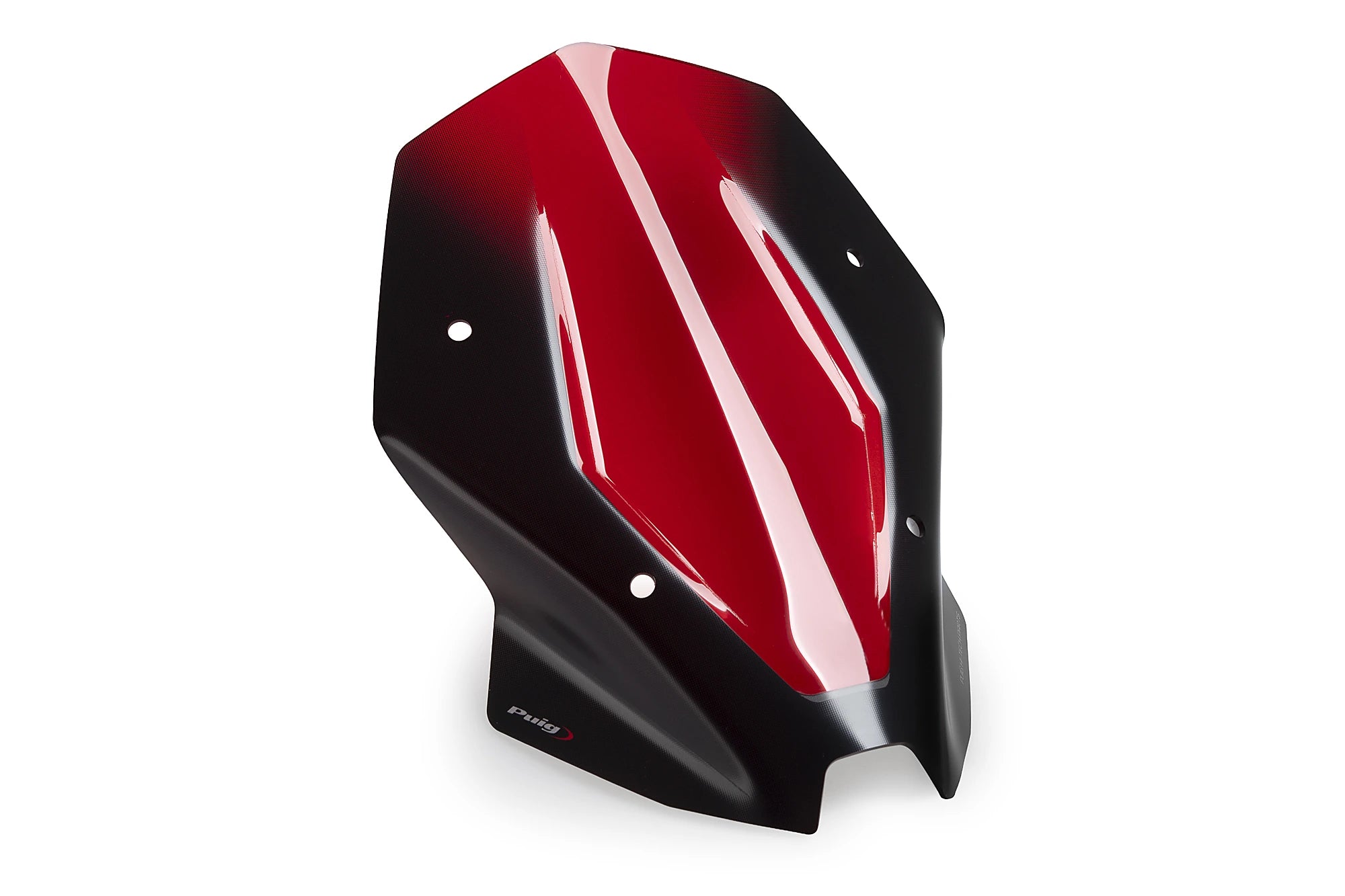 Puig Touring Screen | Red | Ducati Streetfighter V2/V2 S 2025>Current -   Pyramid Motorcycle Accessories
