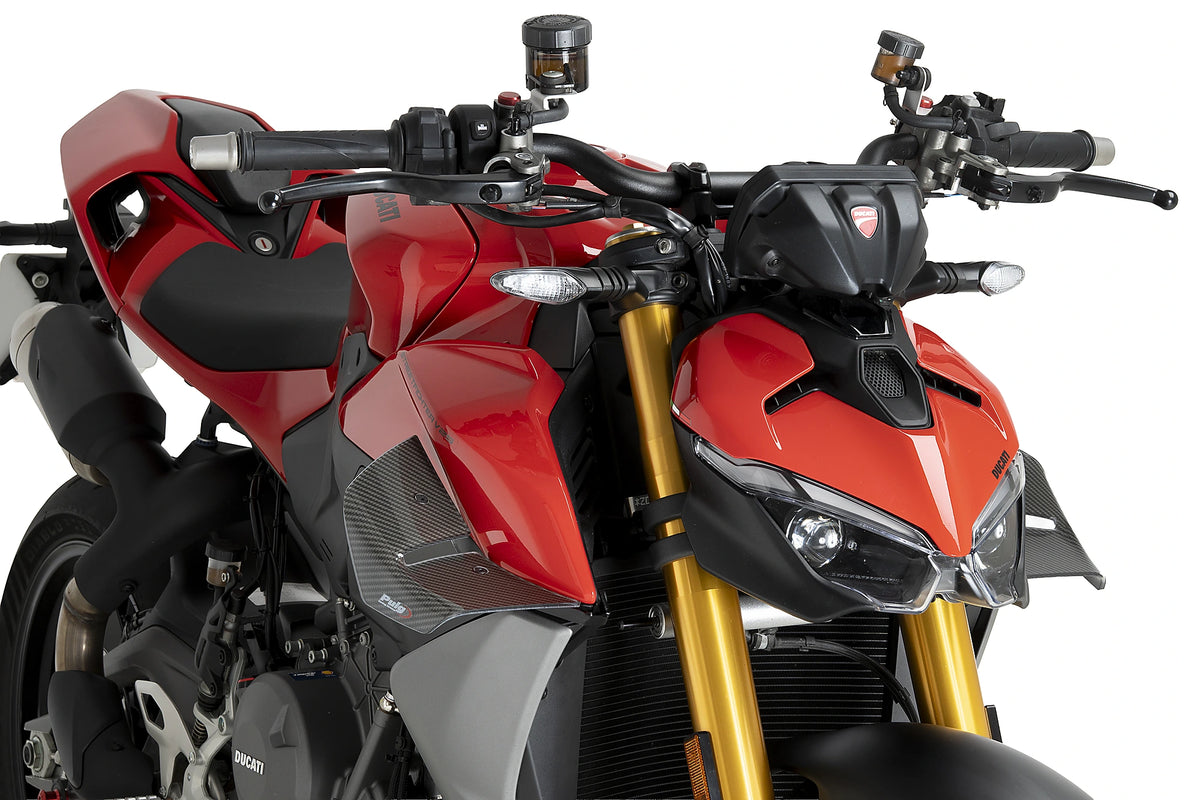 Puig D12 Wings | Carbon Look | Ducati Streetfighter V2/V2 S