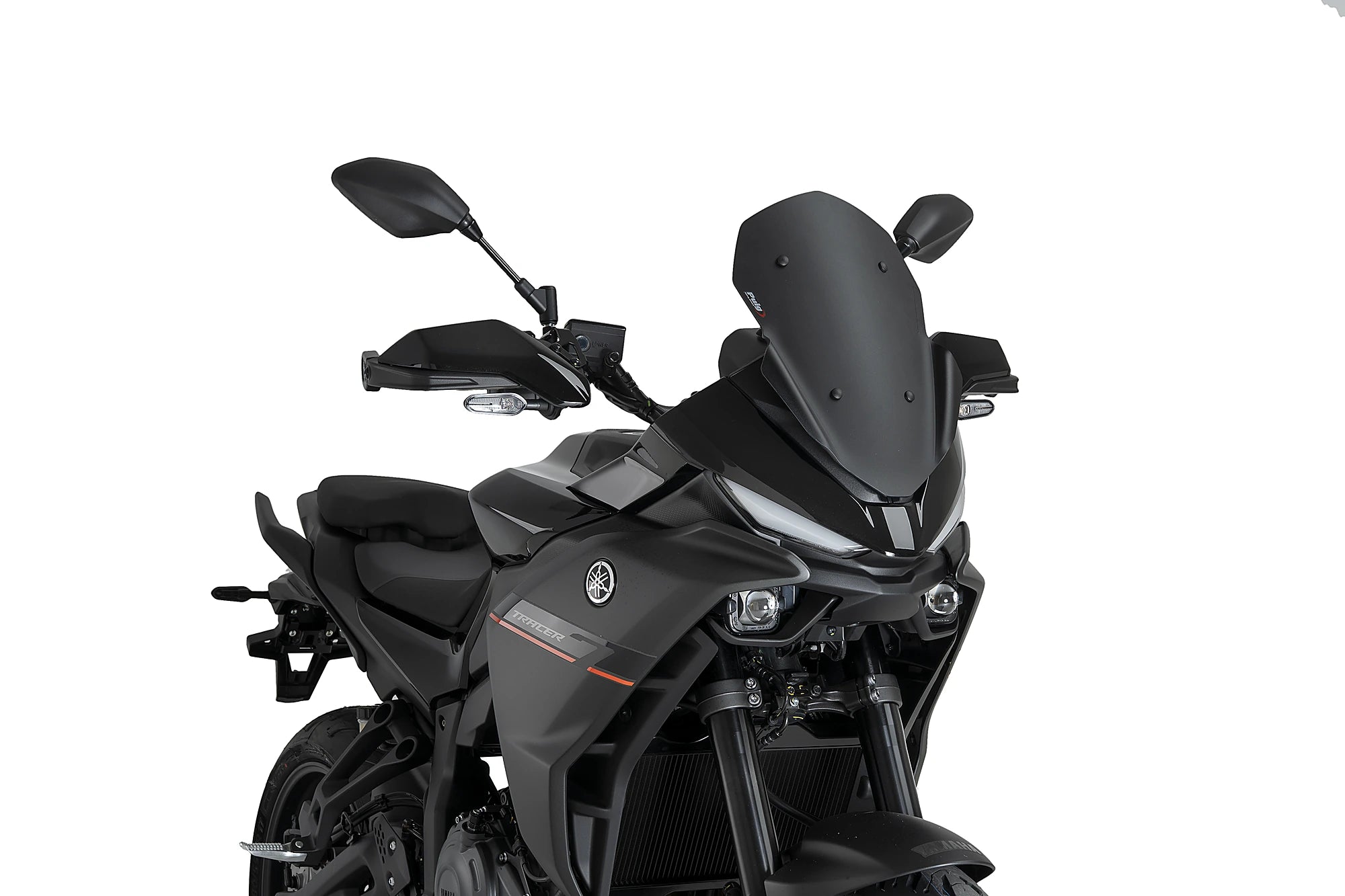 Puig Sport Screen | Matte Black | Yamaha Tracer 7/7 GT 2025>Current -   Pyramid Motorcycle Accessories