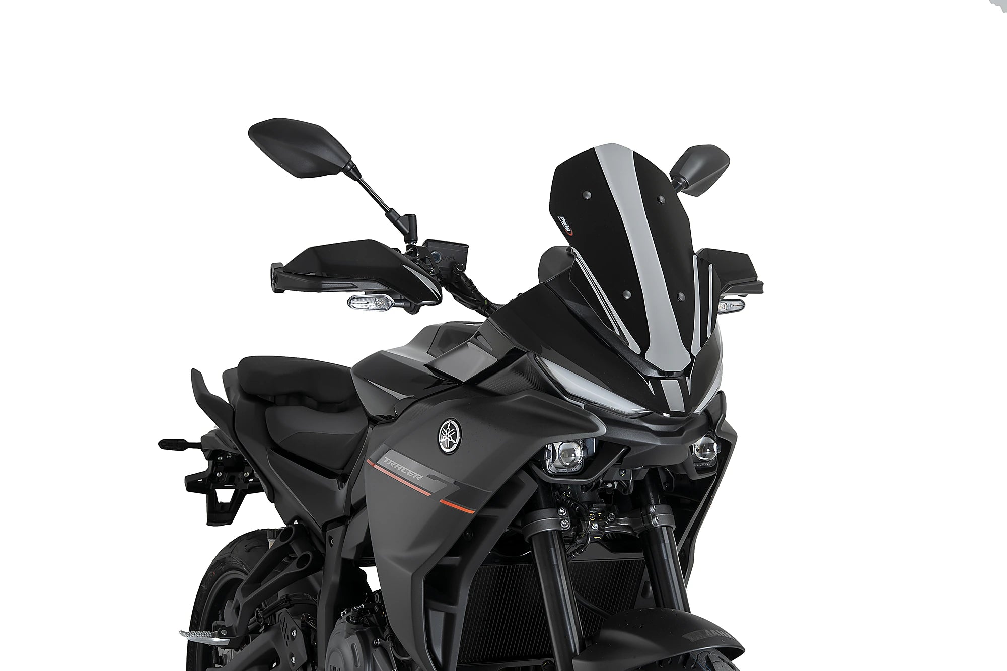 Puig Sport Screen | Black (Opaque) | Yamaha Tracer 7/7 GT 2025>Current -   Pyramid Motorcycle Accessories