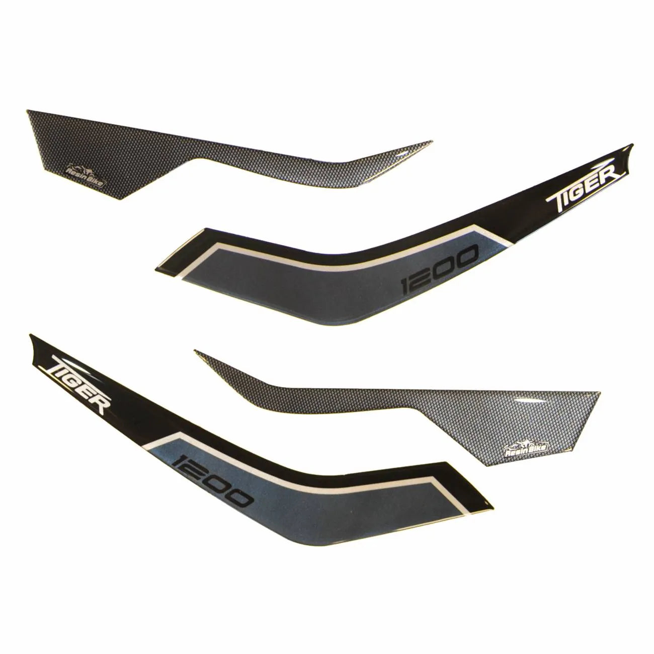 Resin Bike 3D Motorcycle Stickers - Handguards | Triumph Tiger 1200 2018>2020 -   Pyramid Motorcycle Accessories