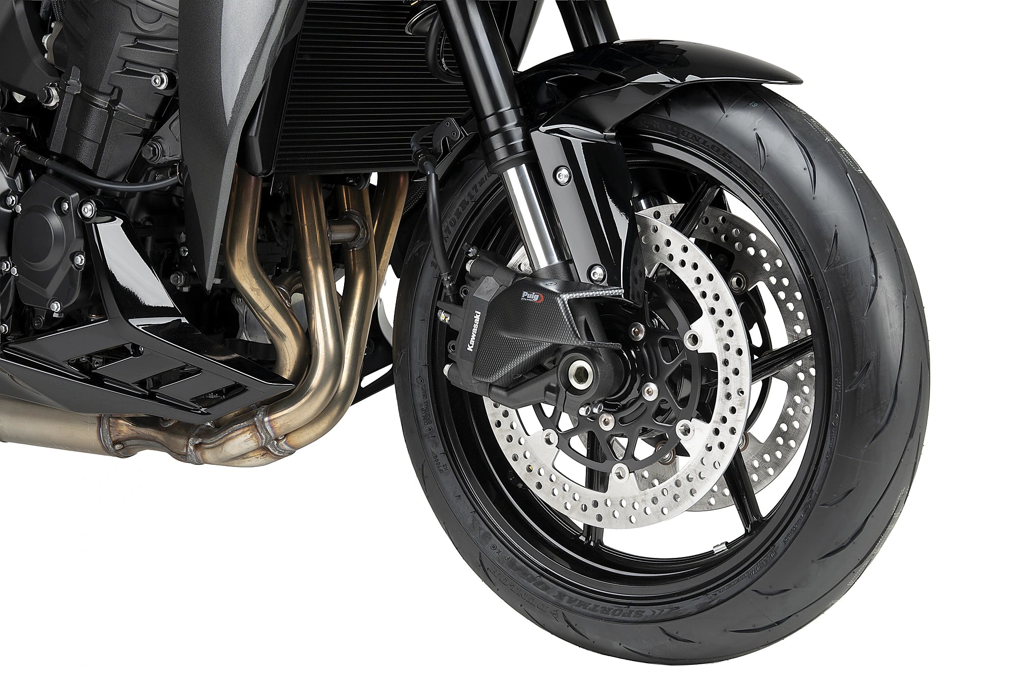 Puig Brake Duct | Carbon Look | Kawasaki Z1100/Z1100 SE 2026>Current -   Pyramid Motorcycle Accessories
