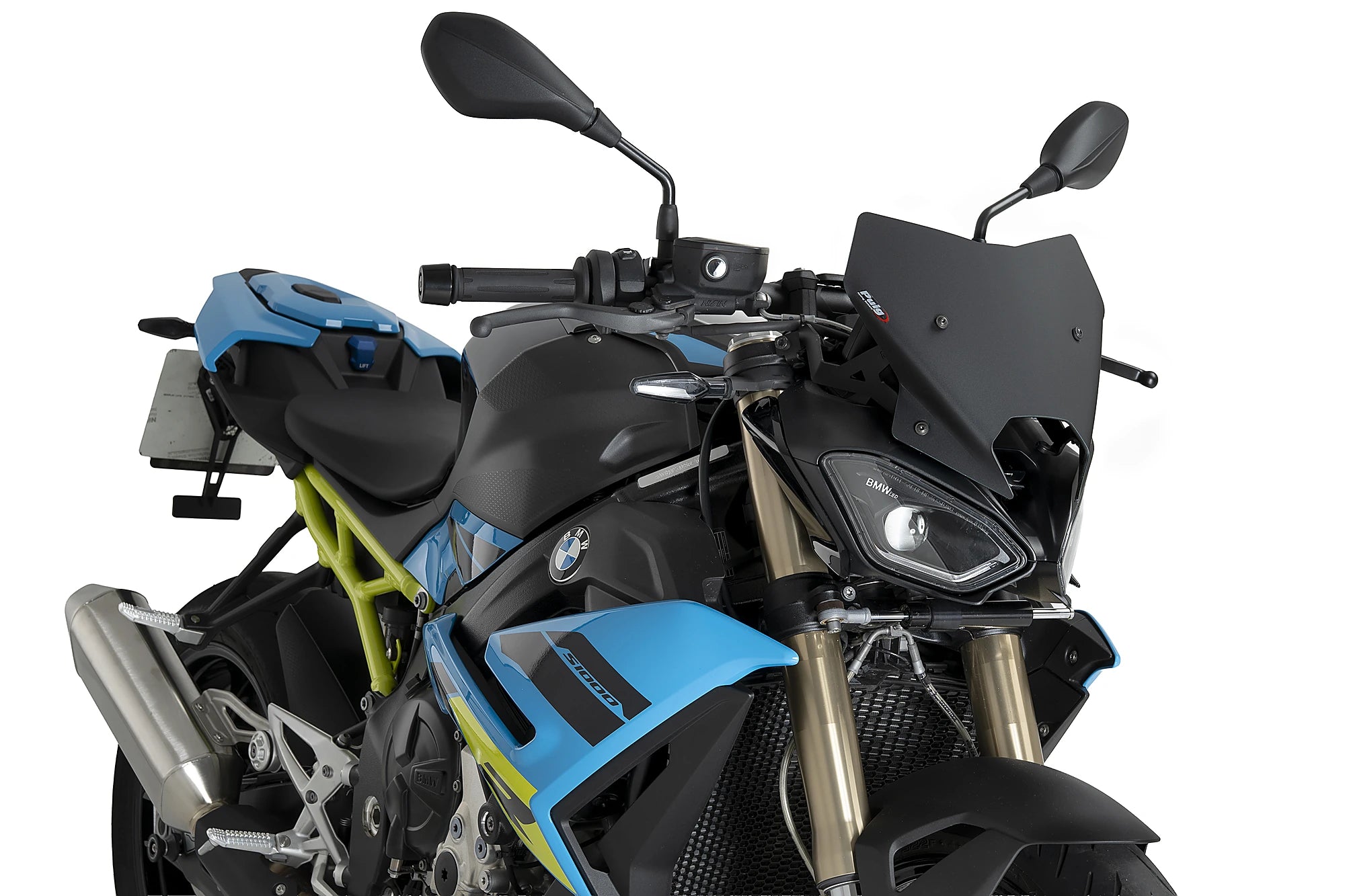 Puig Sport Screen | Matte Black | BMW S1000 R / M 1000 R 2025>Current -   Pyramid Motorcycle Accessories