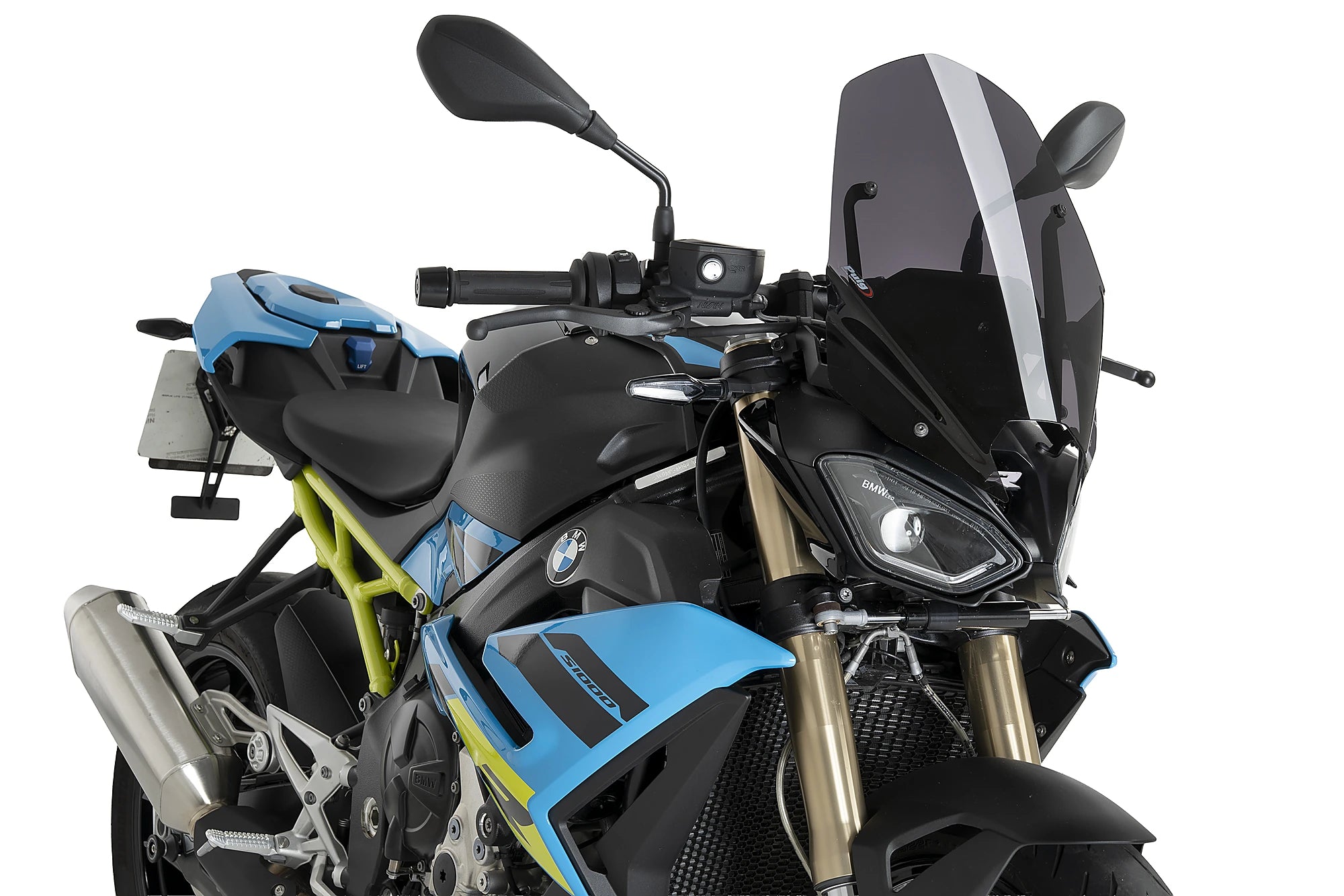 Puig Touring Screen | Dark Smoke | BMW S 1000 R 2025>Current -   Pyramid Motorcycle Accessories