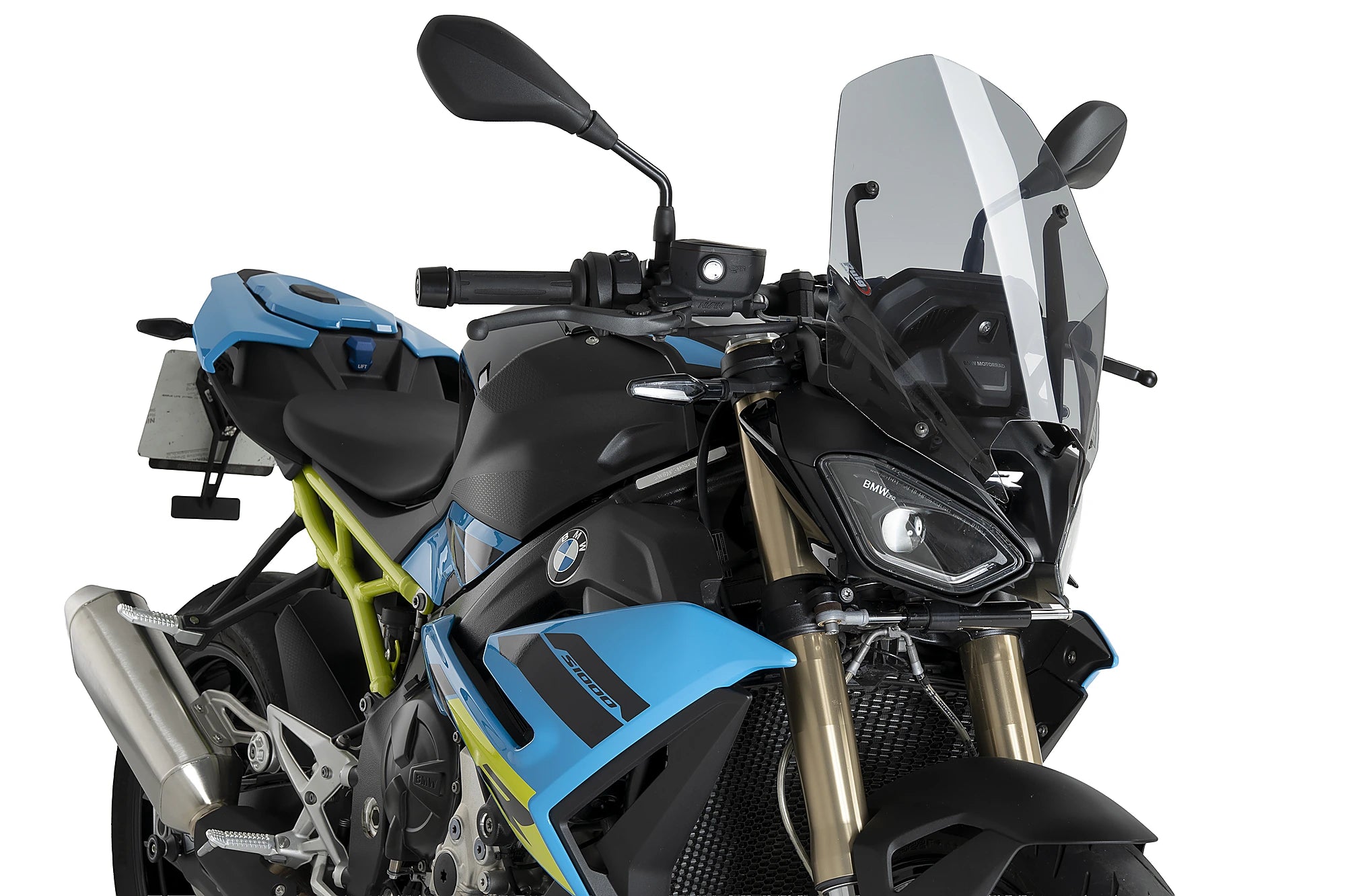 Puig Touring Screen | Light Smoke | BMW S 1000 R 2025>Current -   Pyramid Motorcycle Accessories