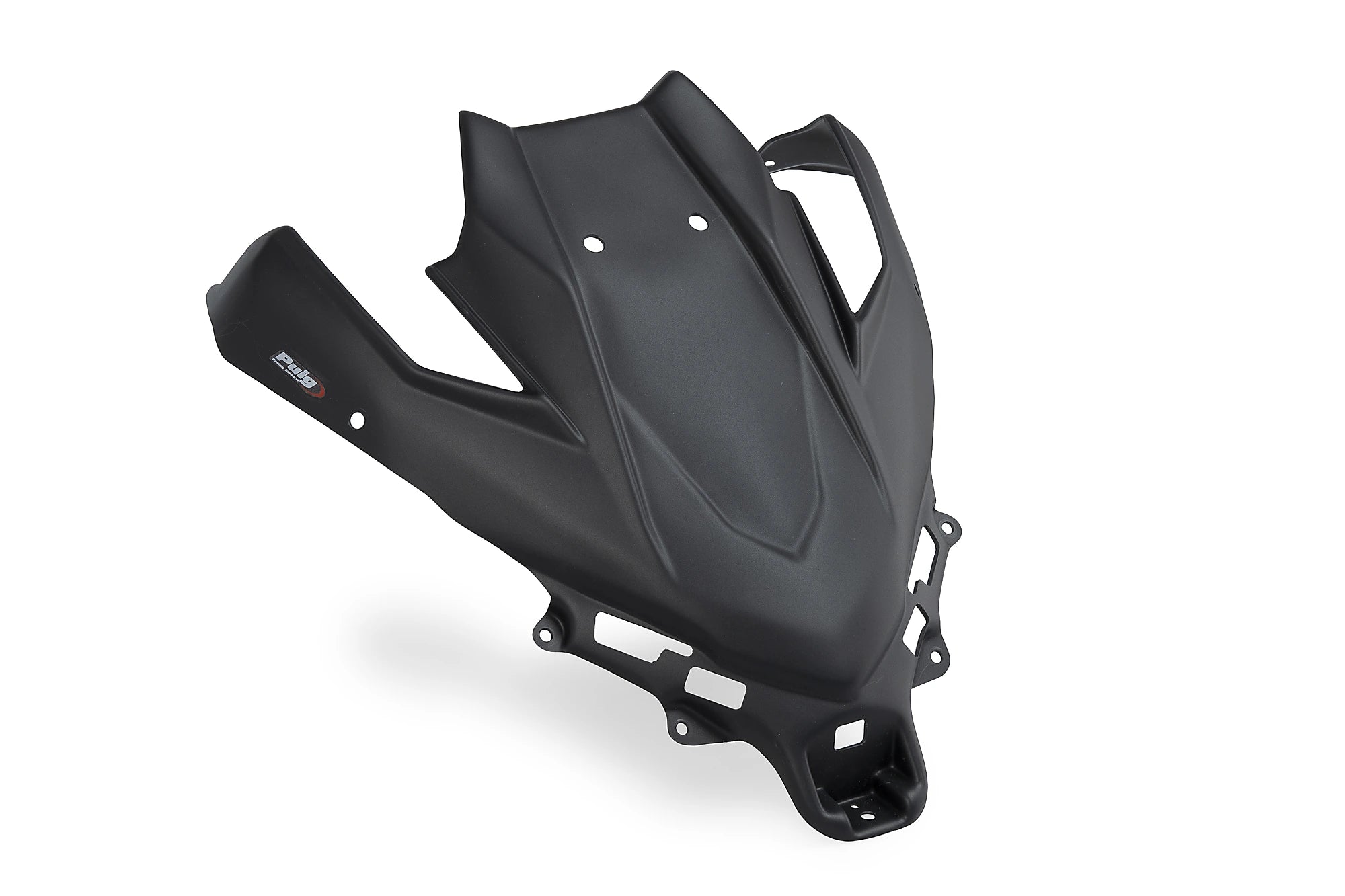 Puig Sport Plus Front Deflector | Matte Black | Yamaha TMAX 560 2025>Current -   Pyramid Motorcycle Accessories