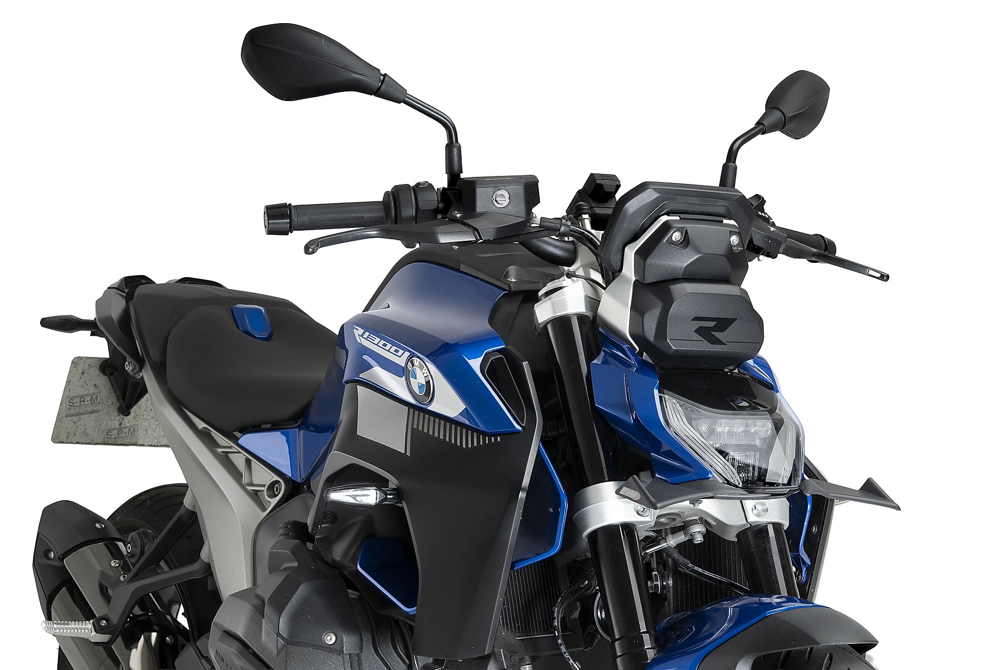 Puig Naked Front Wings | Matte Black | BMW R 1300 R 2025>Current -   Pyramid Motorcycle Accessories