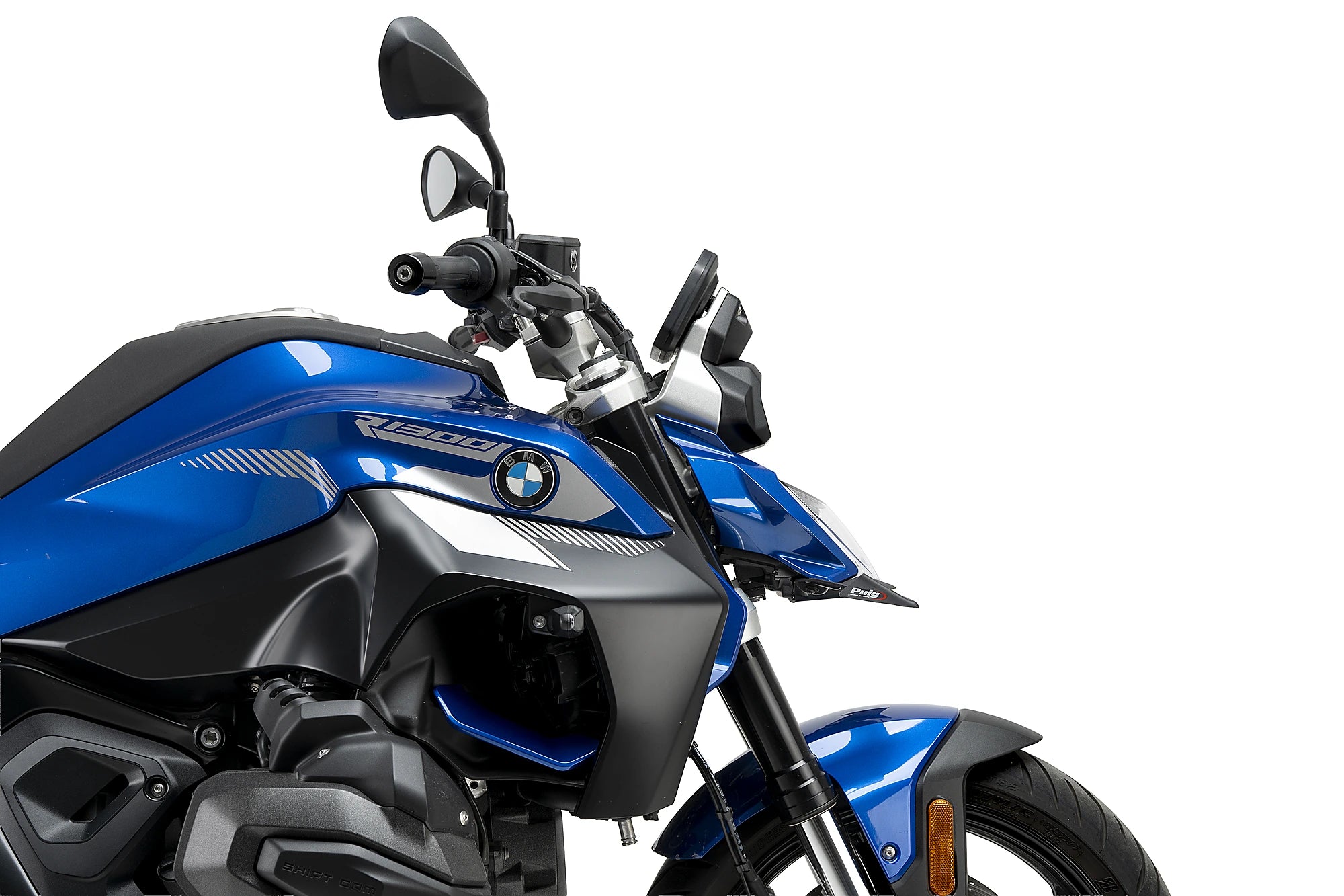 Puig Naked Front Wings | Matte Black | BMW R 1300 R 2025>Current -   Pyramid Motorcycle Accessories