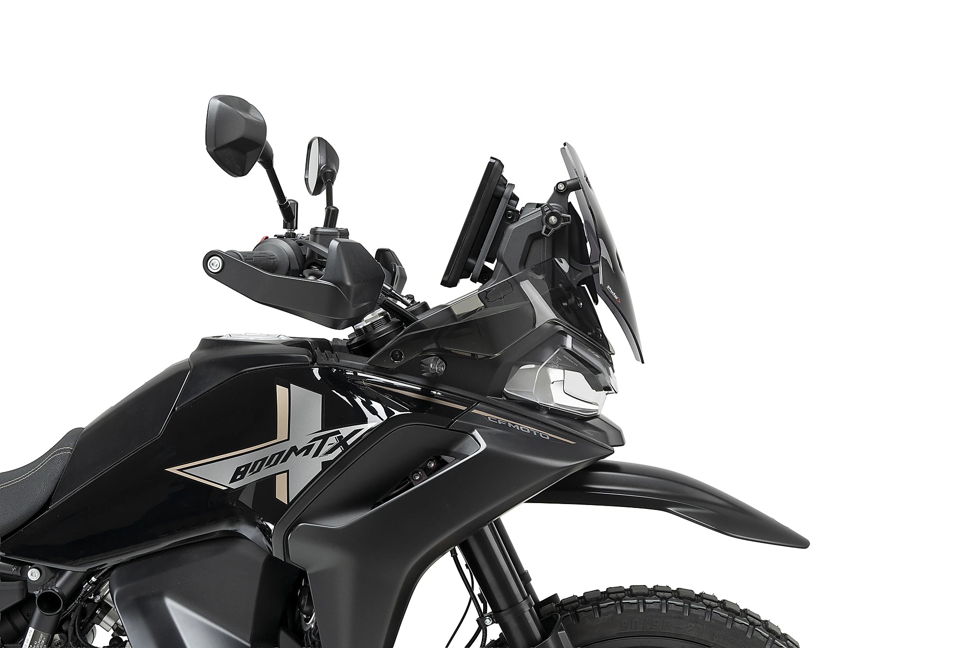 Puig Sport Screen | Dark Smoke | CFMoto 700MT/800MT-X 2025>Current -   Pyramid Motorcycle Accessories