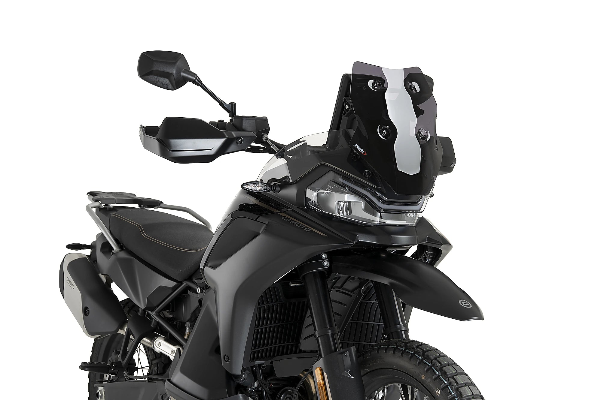 Puig Sport Screen | Dark Smoke | CFMoto 700MT/800MT-X 2025>Current -   Pyramid Motorcycle Accessories