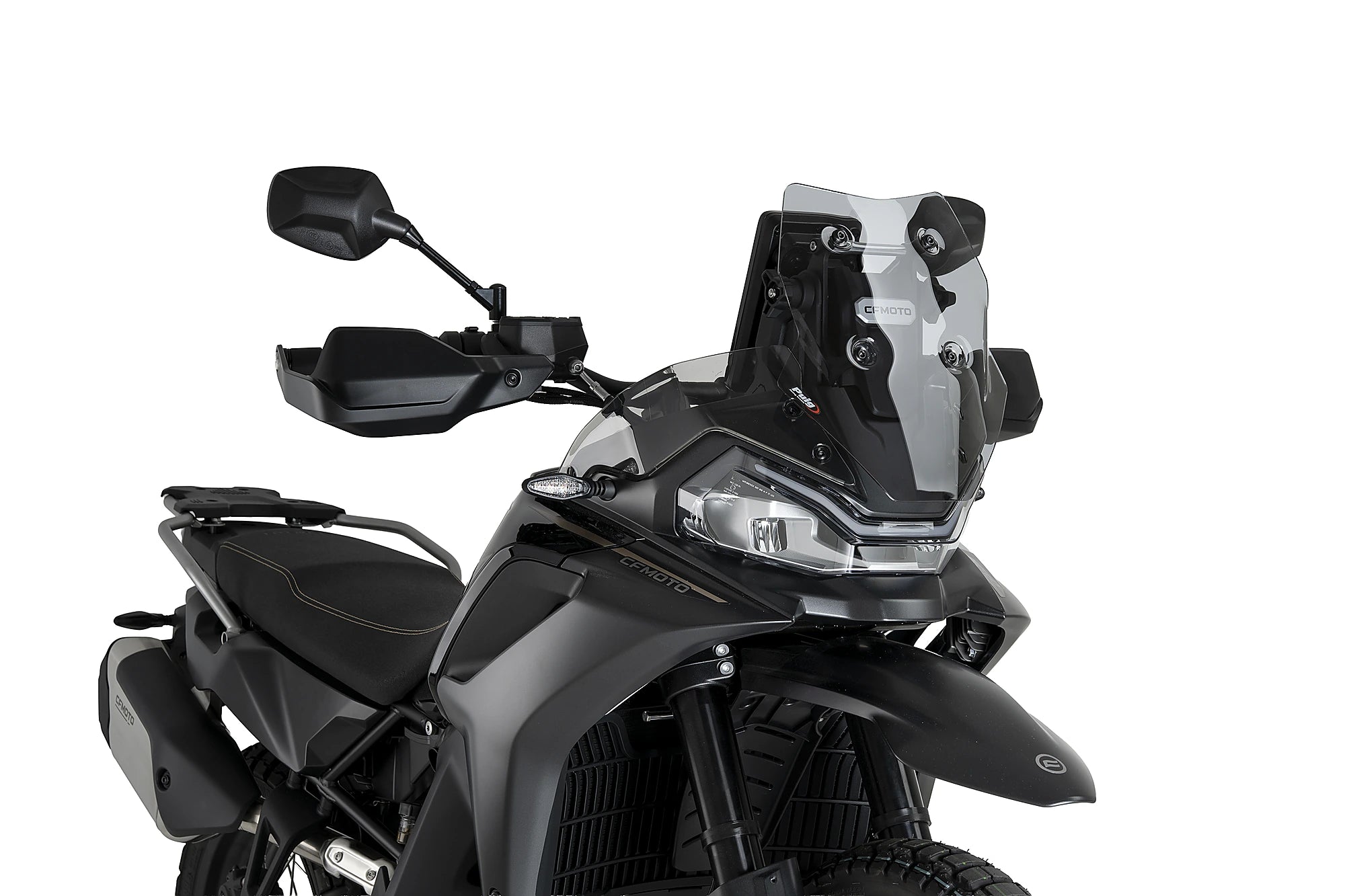 Puig Sport Screen | Light Smoke | CFMoto 700MT/800MT-X 2025>Current -   Pyramid Motorcycle Accessories