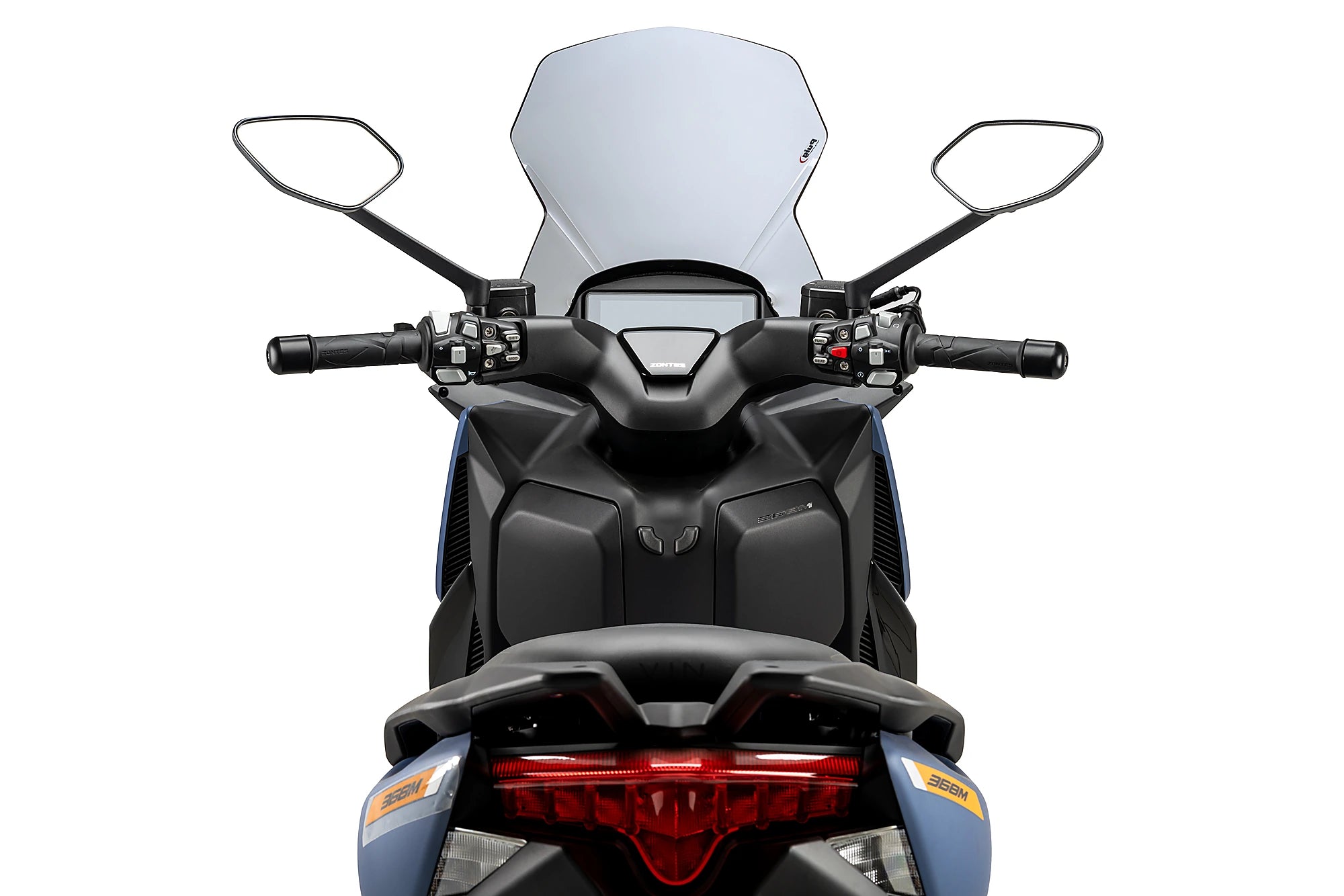 Puig Touring Screen | Light Smoke | Zontes ZT368M 2025>Current -   Pyramid Motorcycle Accessories
