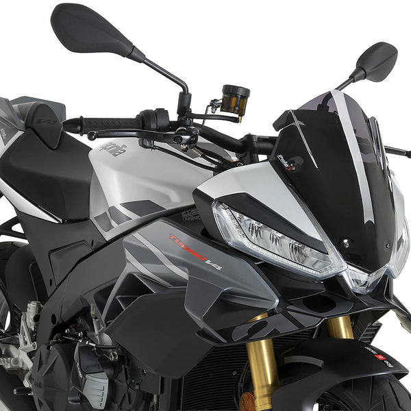 Puig Sport Screen | Dark Smoke | Aprilia Tuono V4 1100 inc. Factory 20