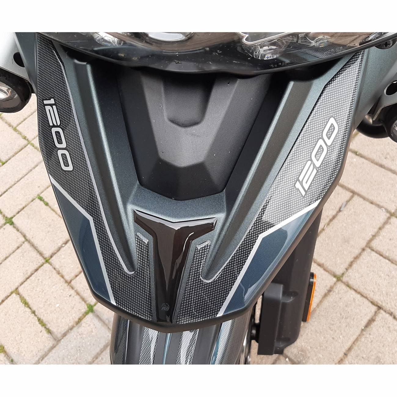 Resin Bike 3D Motorcycle Stickers - Beak | Triumph Tiger 1200 2018>2020 RB-B360M267 -   Pyramid Motorcycle Accessories