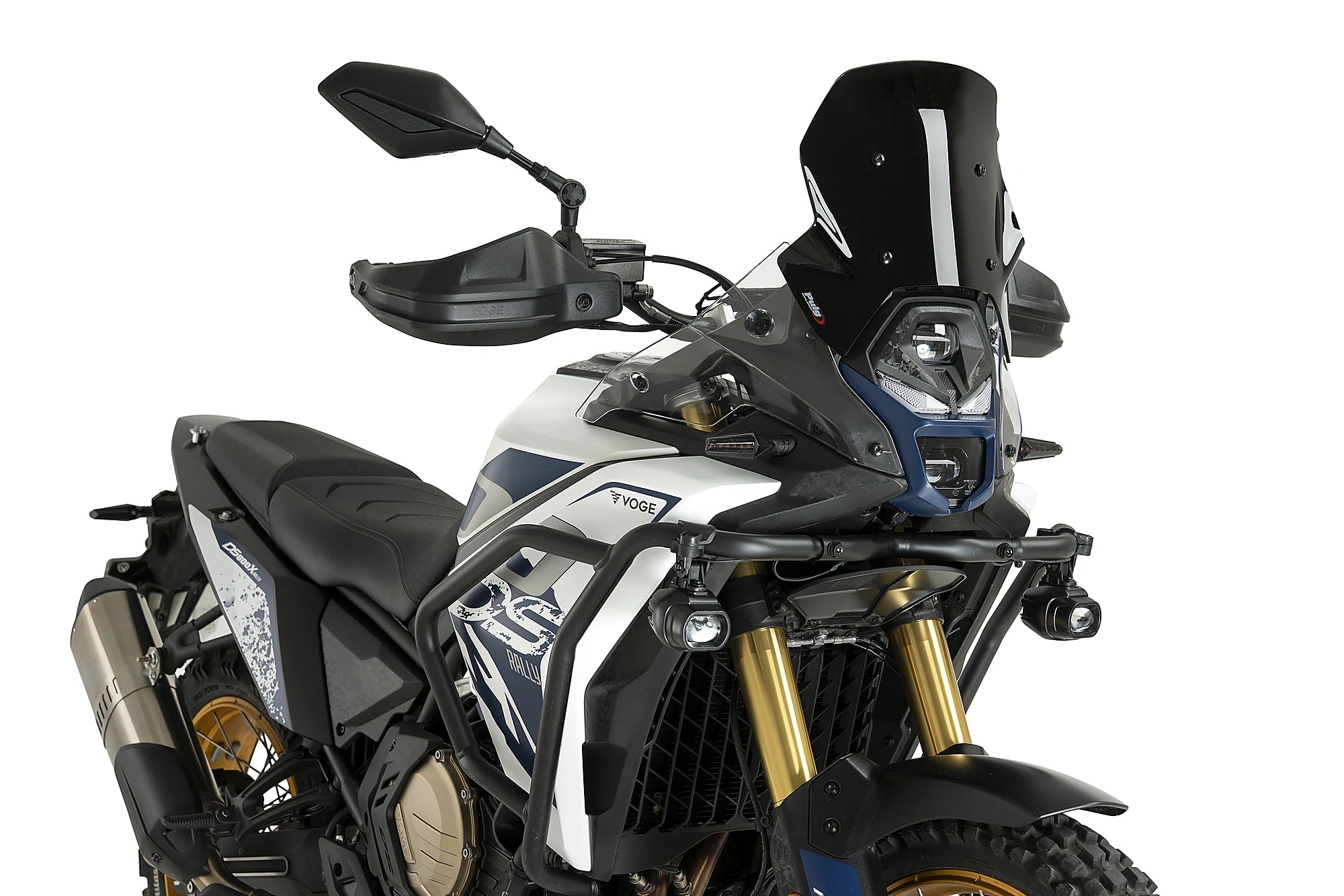 Puig Sport Screen | Black (Opaque) | Voge DS800/800X Rally 2025>Current -   Pyramid Motorcycle Accessories